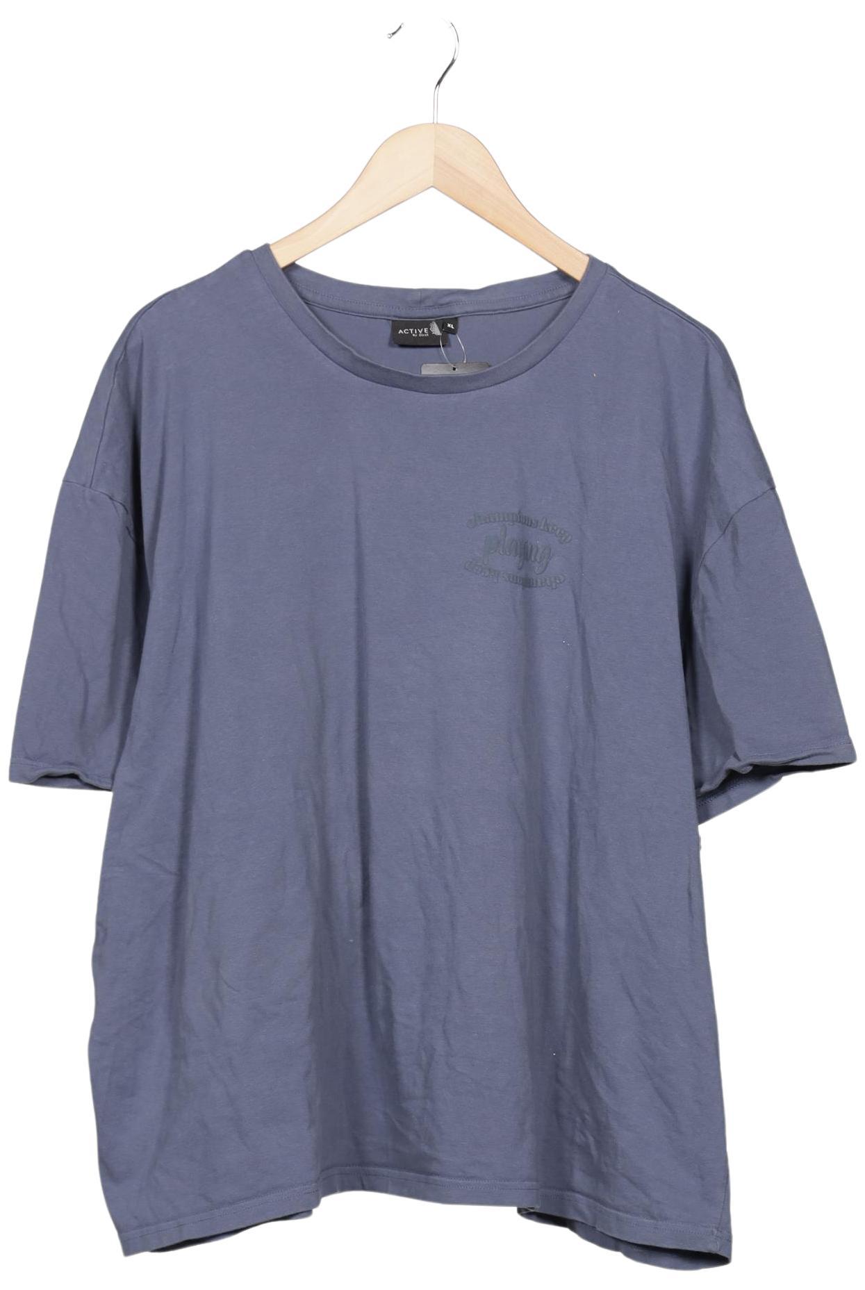 

Zizzi Damen T-Shirt, blau, Gr. 44