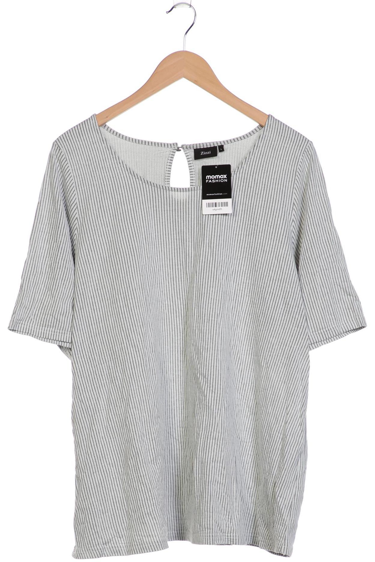 

Zizzi Damen T-Shirt, hellgrün, Gr. 42