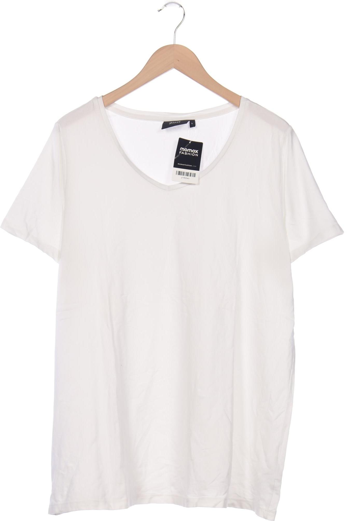 

Zizzi Damen T-Shirt, weiß, Gr. 42