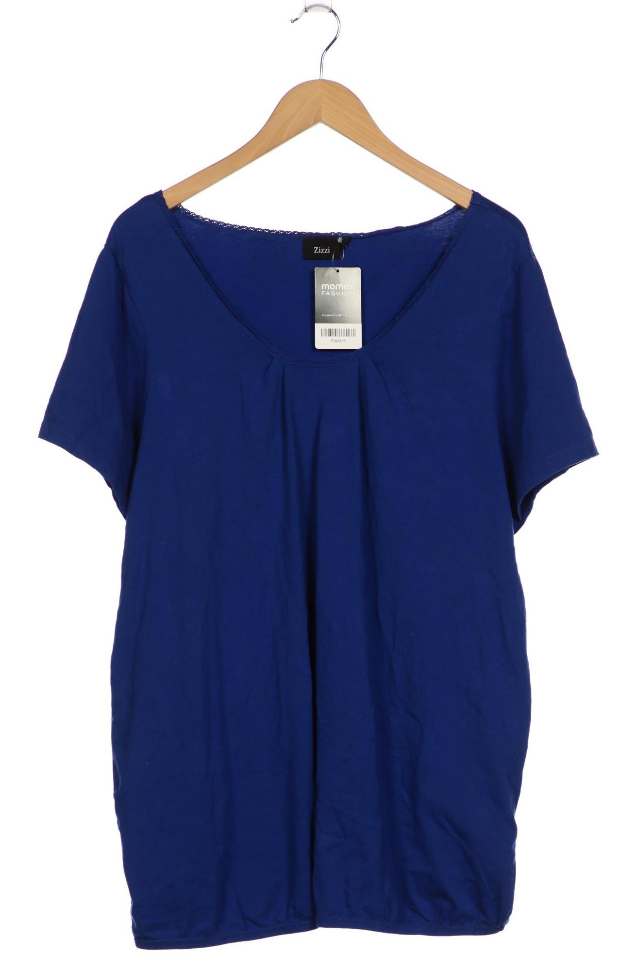 

Zizzi Damen T-Shirt, blau, Gr. 44