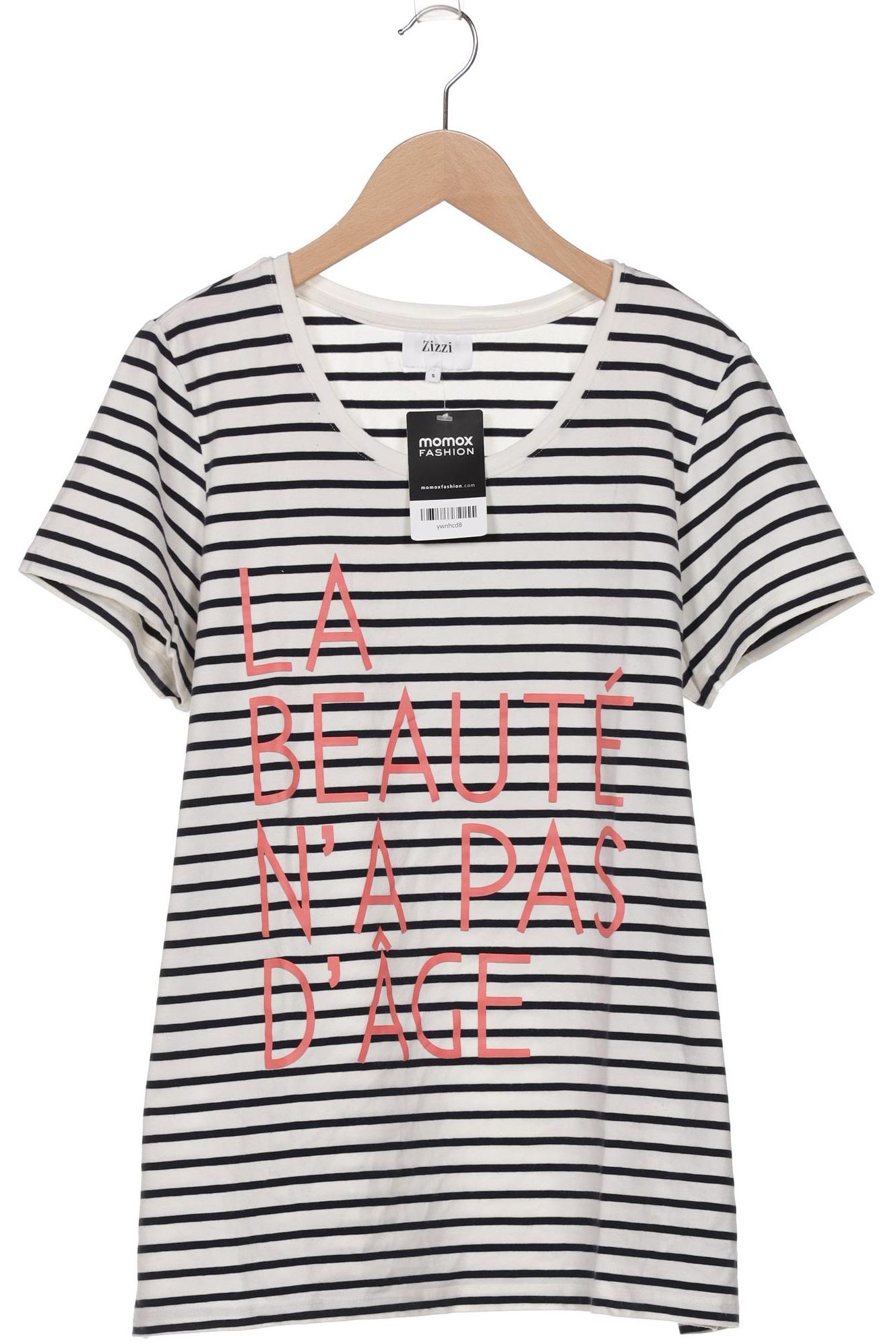 

Zizzi Damen T-Shirt, weiß, Gr. 36