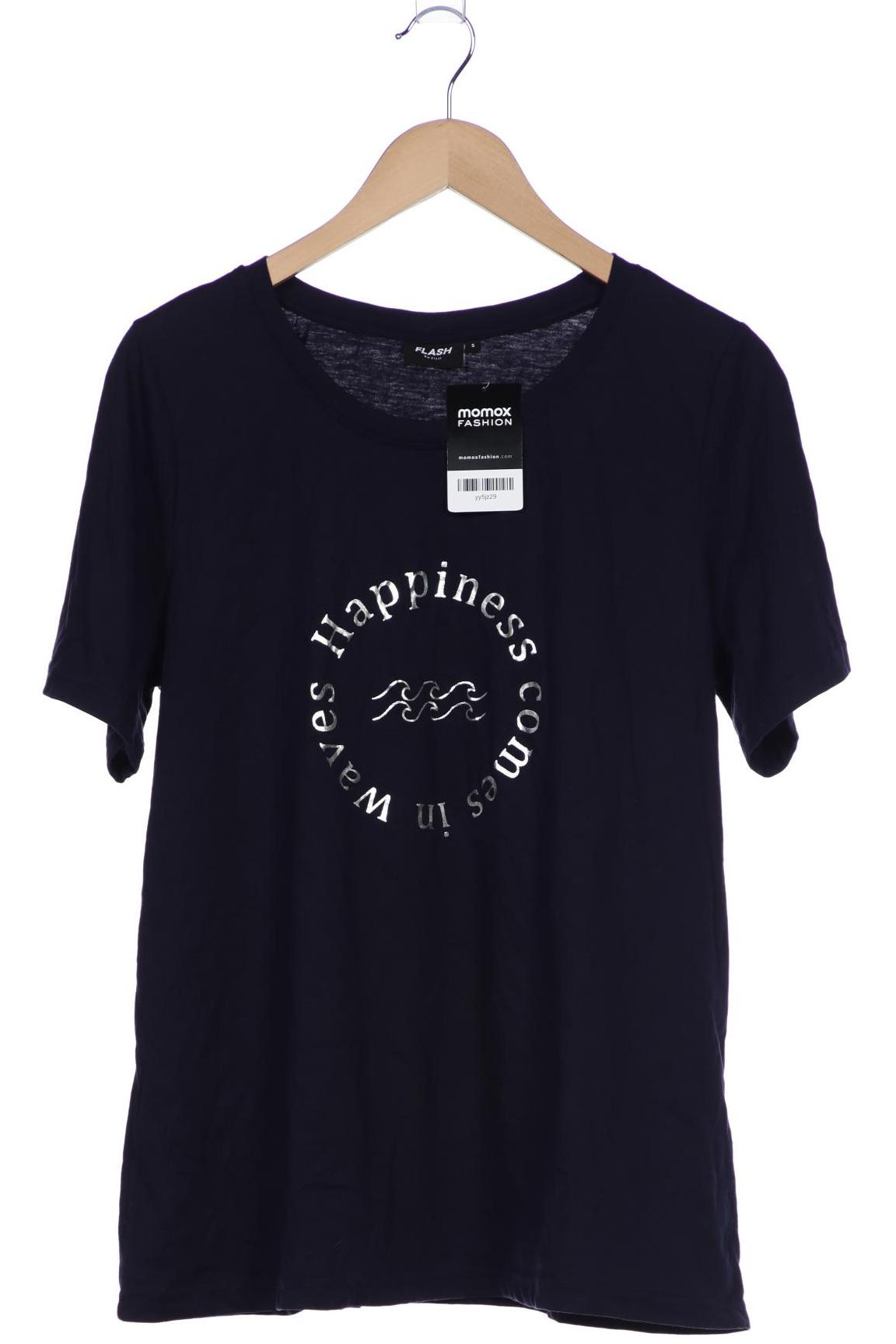

Zizzi Damen T-Shirt, marineblau, Gr. 36
