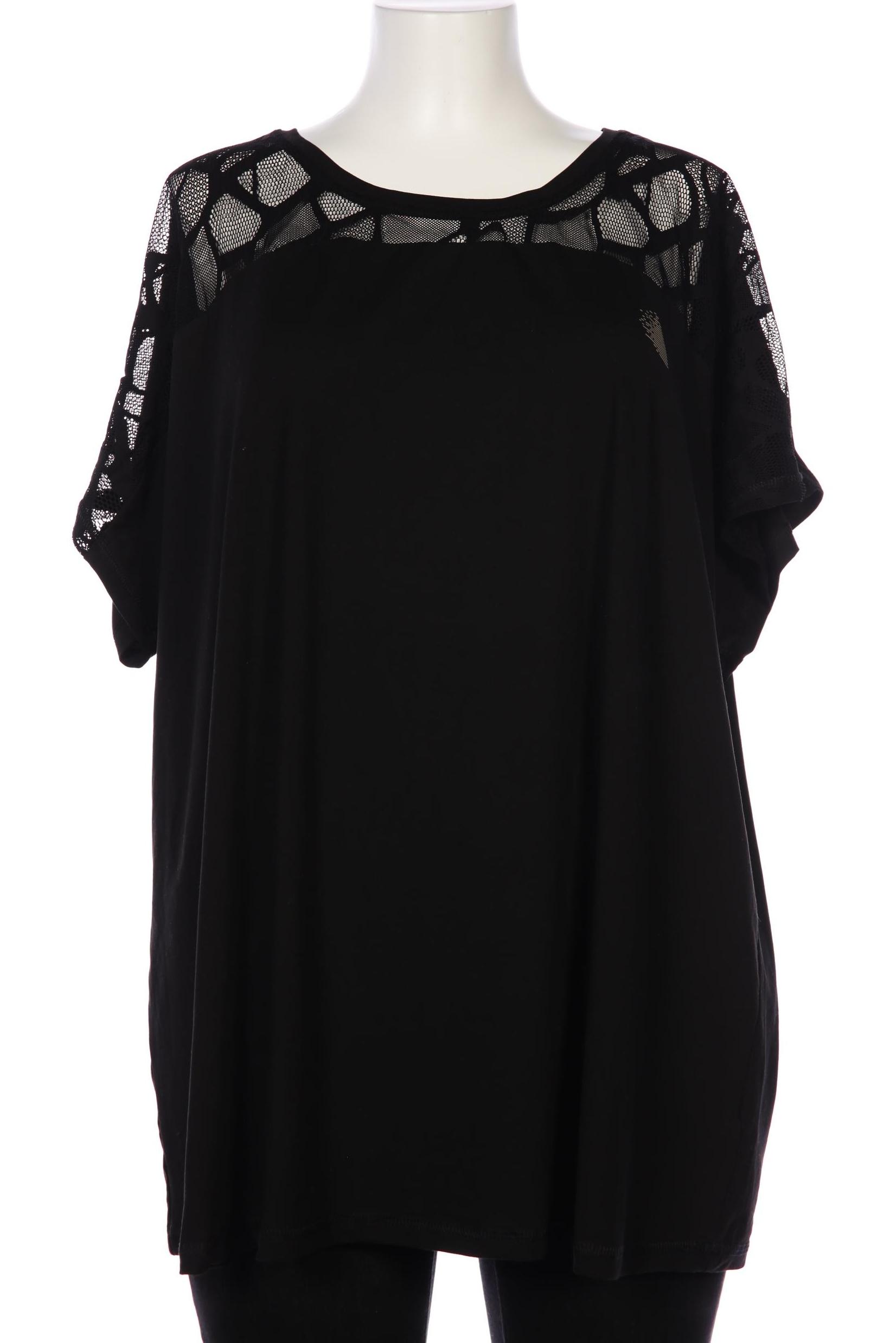 

Zizzi Damen T-Shirt, schwarz, Gr. 44