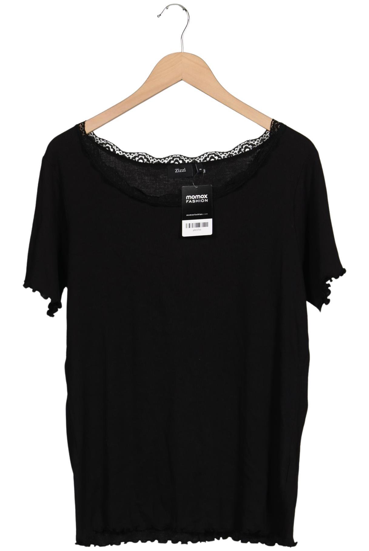 

Zizzi Damen T-Shirt, schwarz, Gr. 38