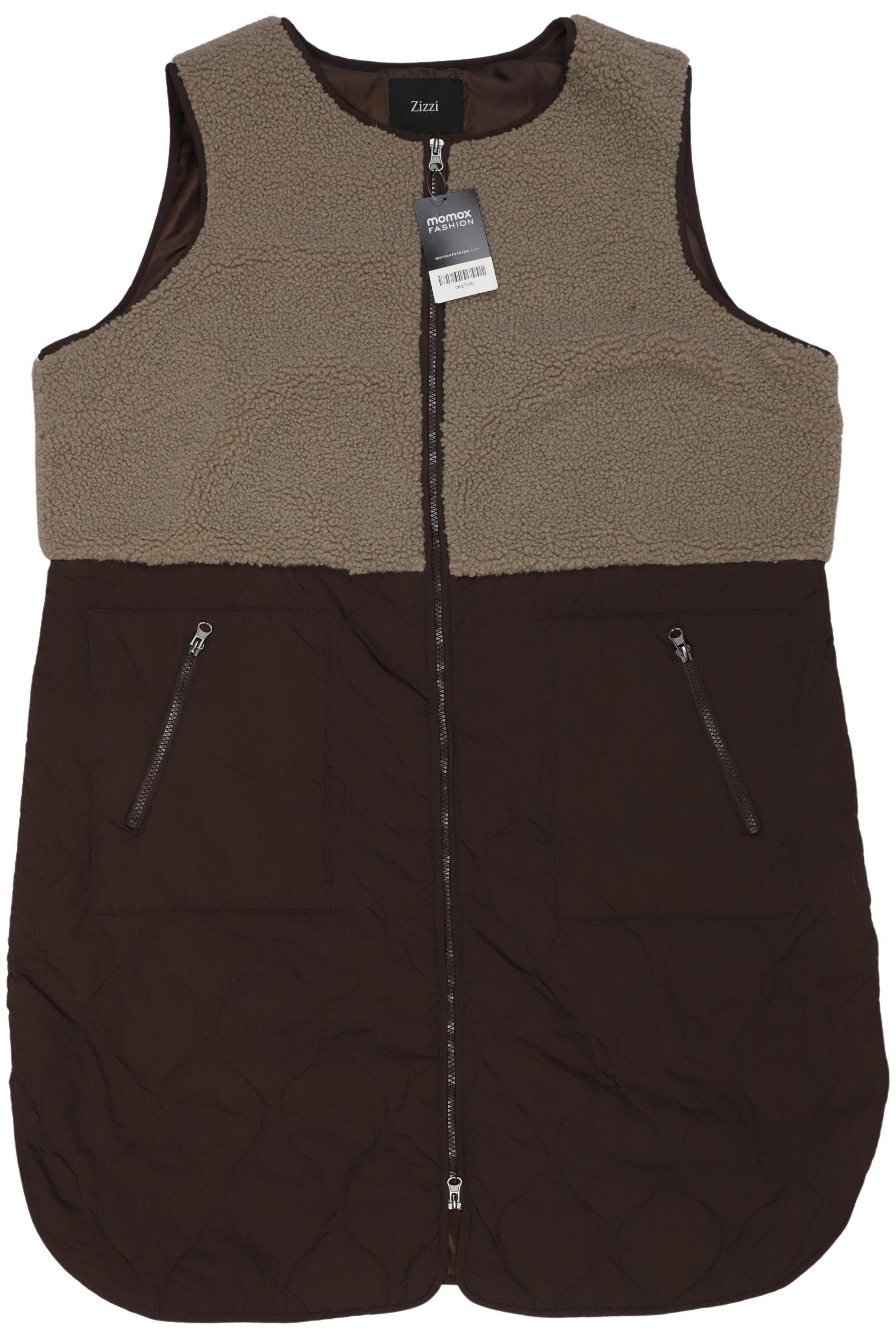 

Zizzi Damen Weste, braun, Gr. 38