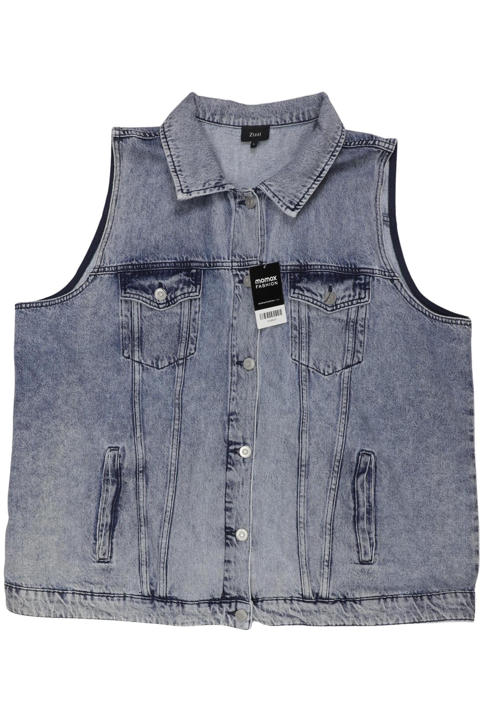 

Zizzi Damen Weste, hellblau, Gr. 42