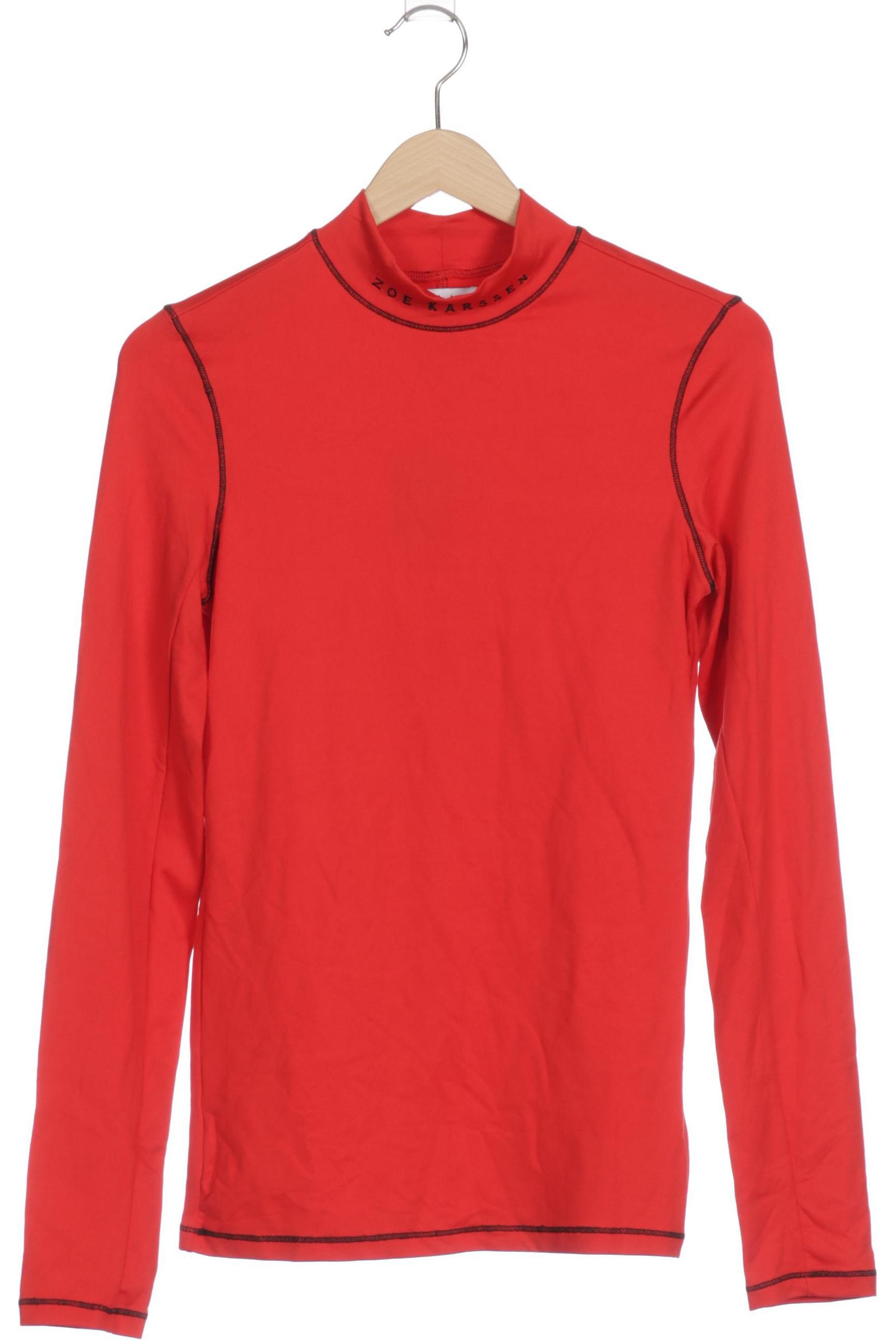 

Zoe Karssen Damen Langarmshirt, rot, Gr.