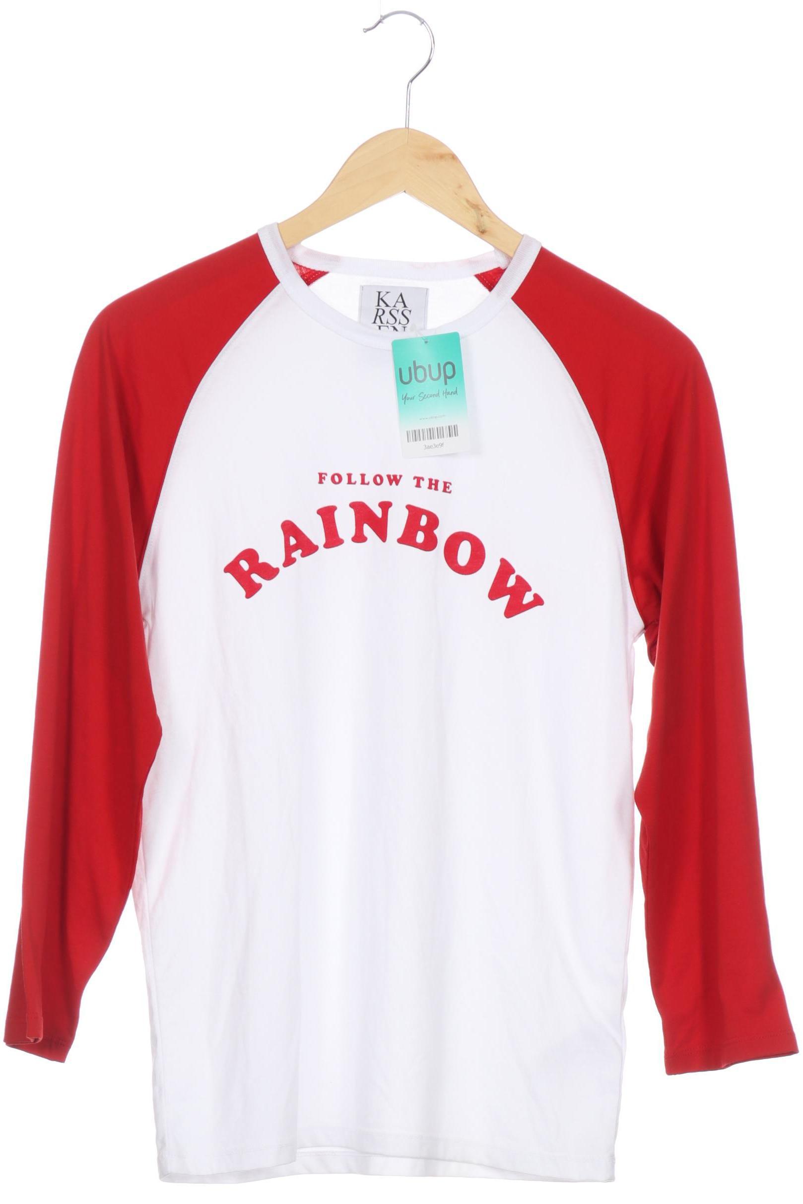 

Zoe Karssen Damen Langarmshirt, weiß, Gr.