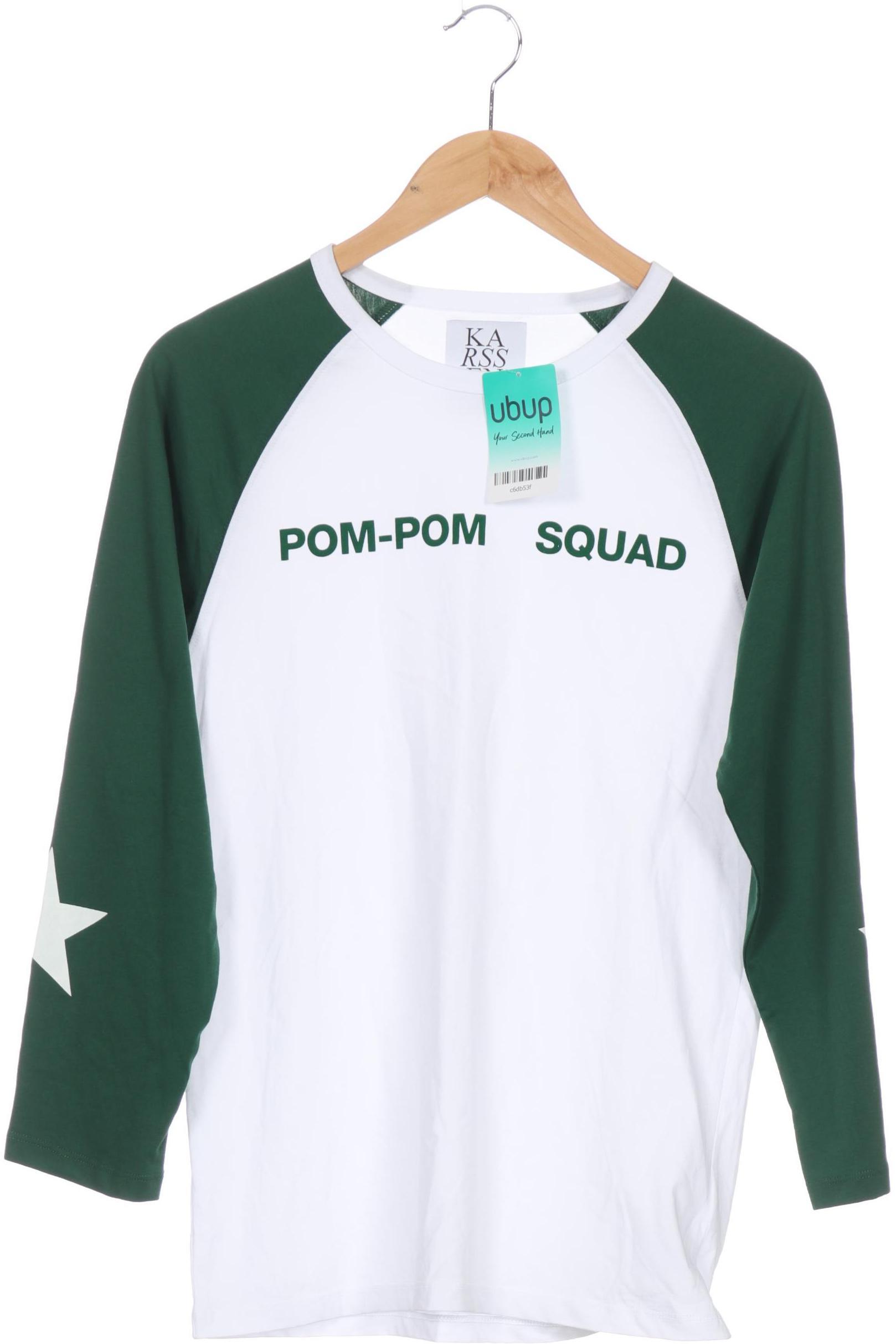 

Zoe Karssen Damen Langarmshirt, weiß, Gr.