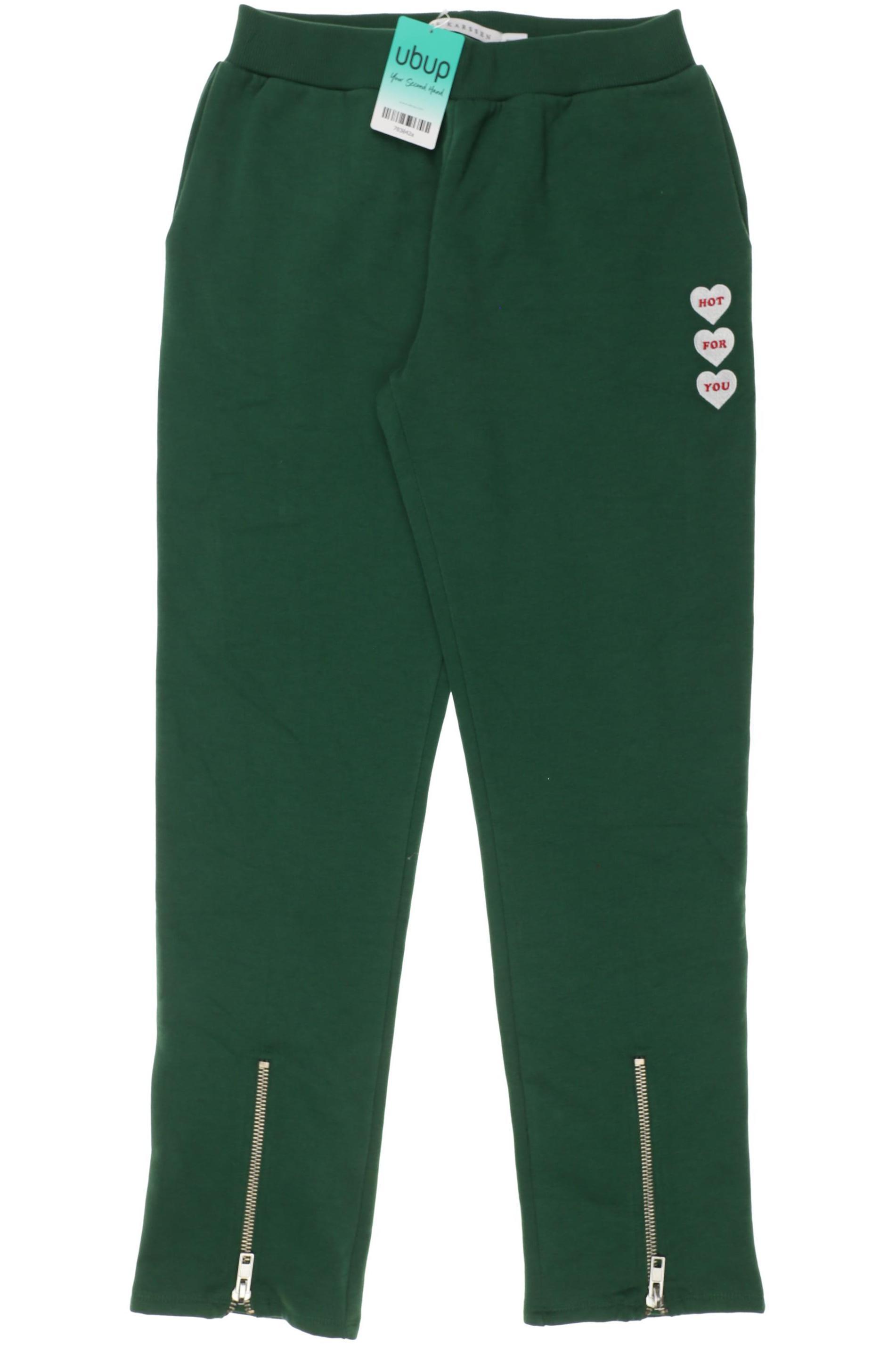 

Zoe Karssen Damen Stoffhose, grün, Gr.