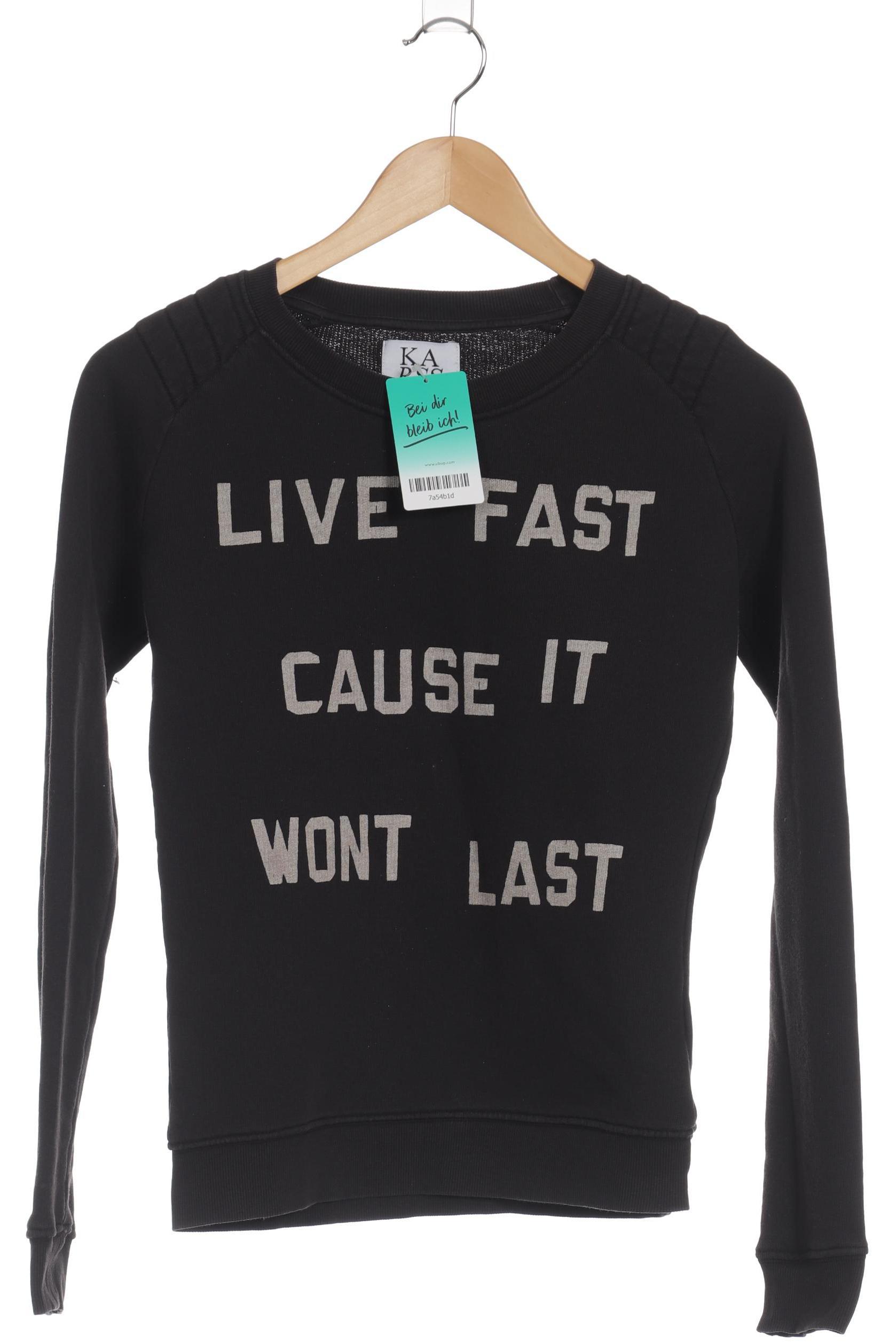 

Zoe Karssen Damen Sweatshirt, schwarz, Gr.