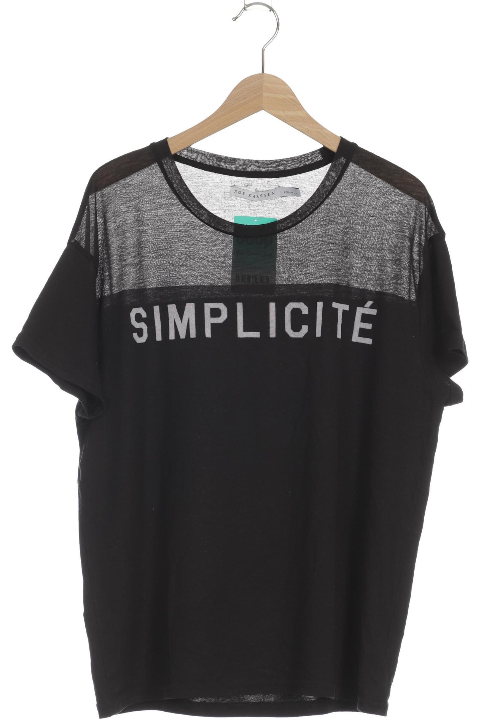 

Zoe Karssen Damen T-Shirt, schwarz, Gr.