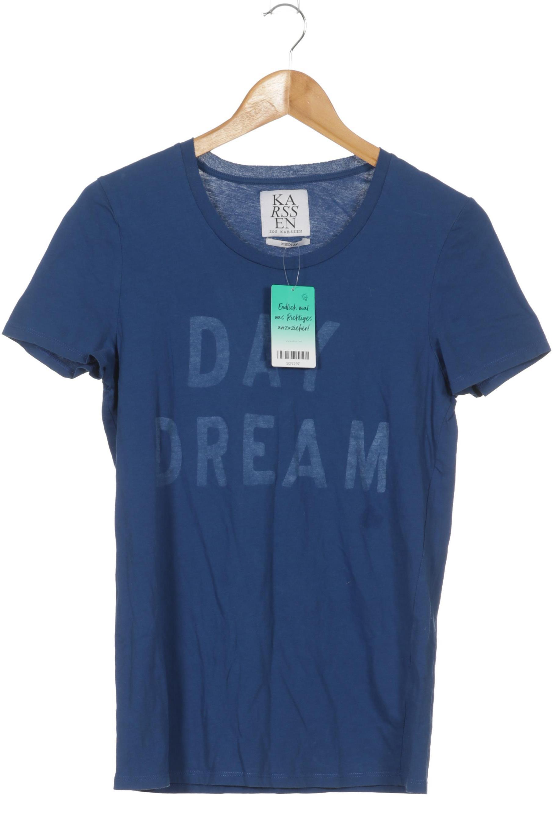

Zoe Karssen Damen T-Shirt, blau, Gr.