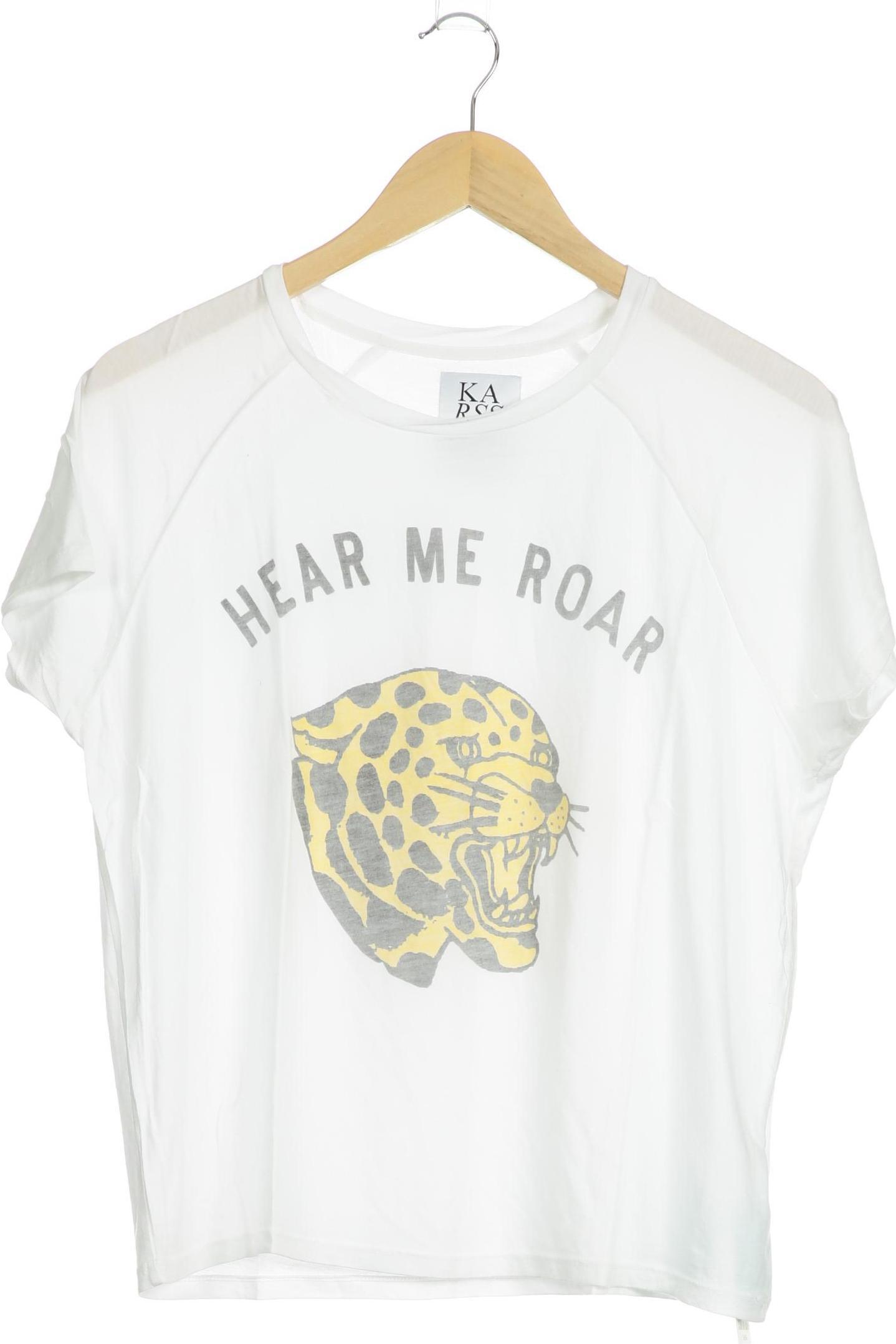 

Zoe Karssen Damen T-Shirt, weiß, Gr.