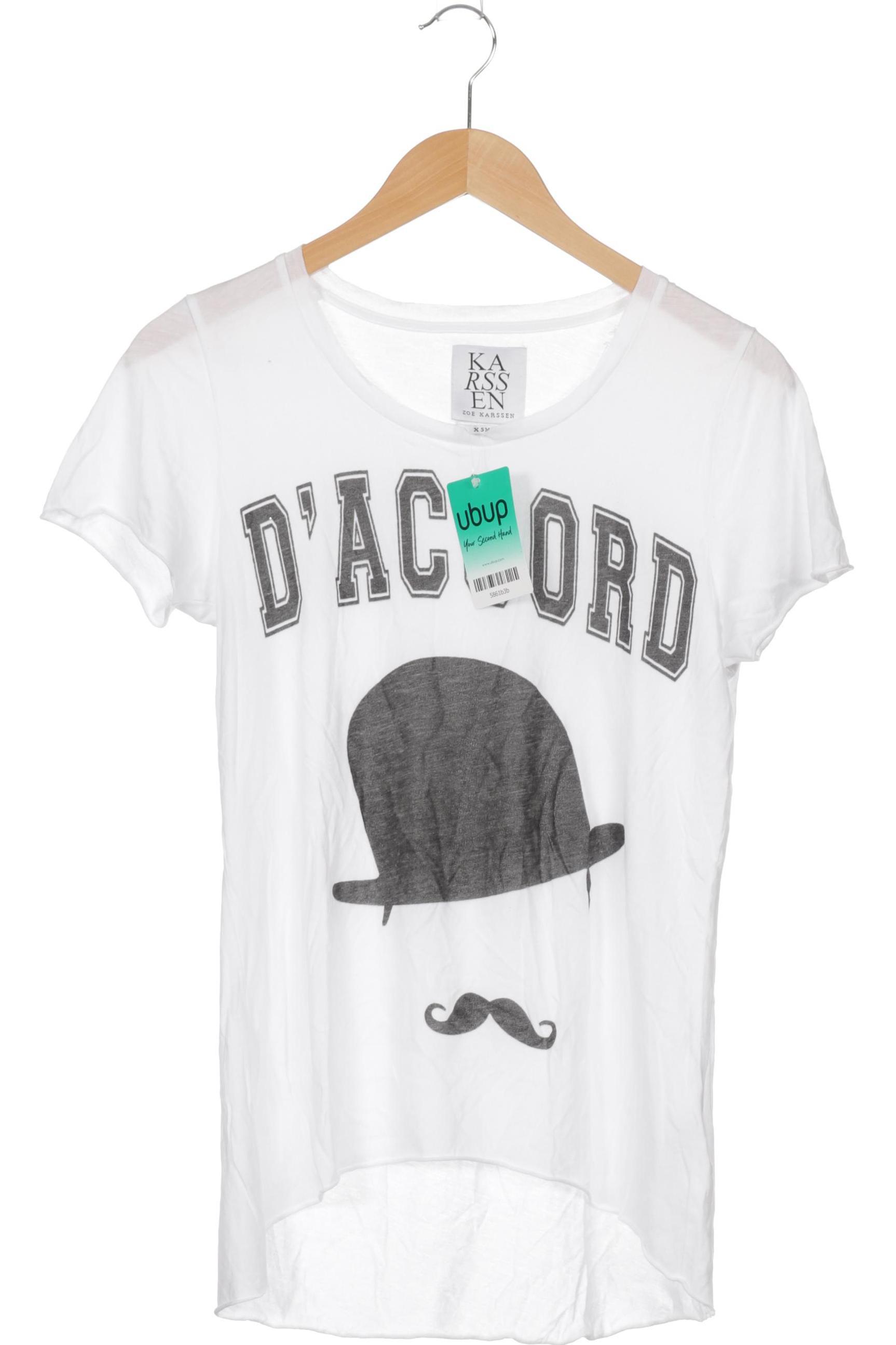 

Zoe Karssen Damen T-Shirt, weiß, Gr.