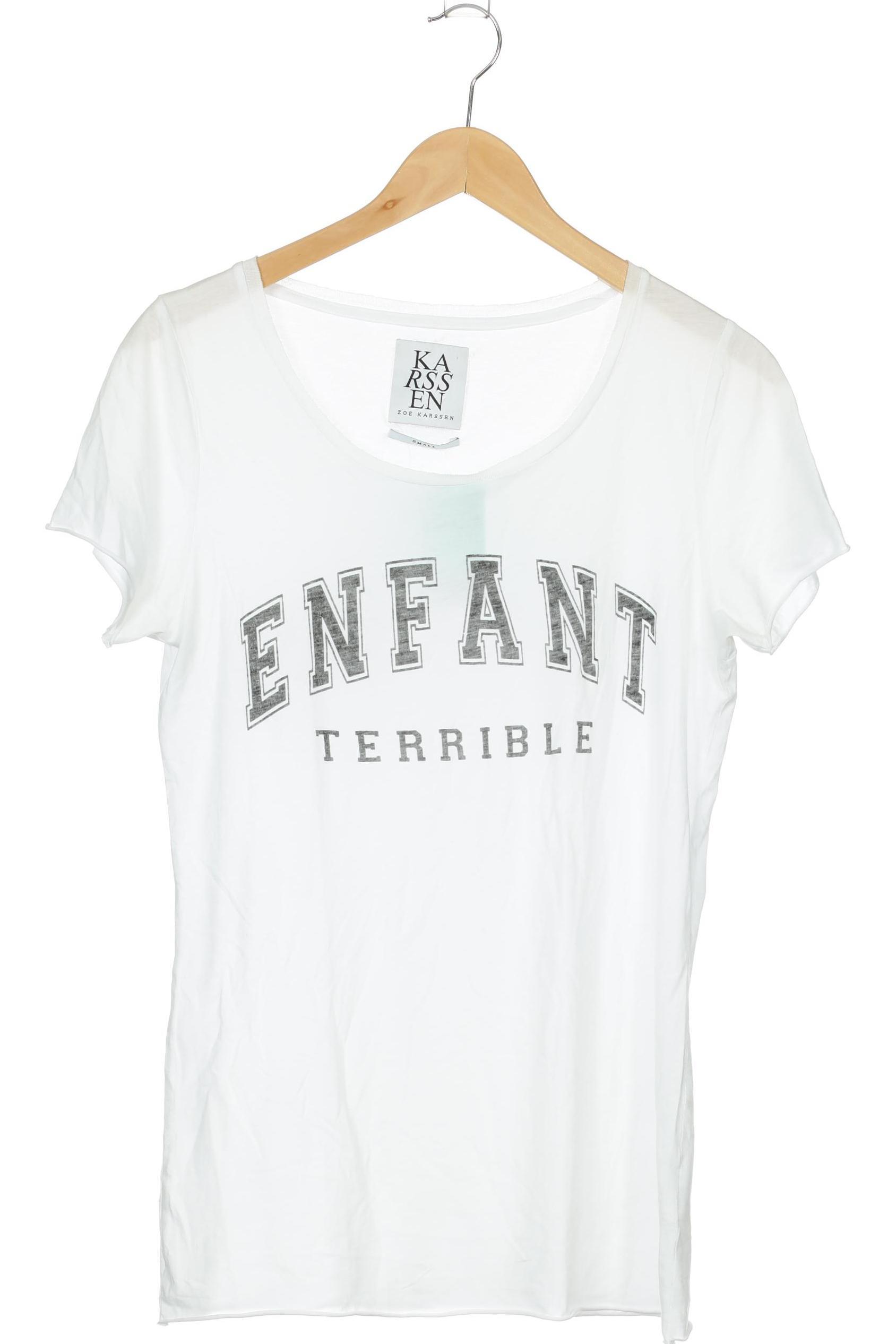 

Zoe Karssen Damen T-Shirt, weiß, Gr.
