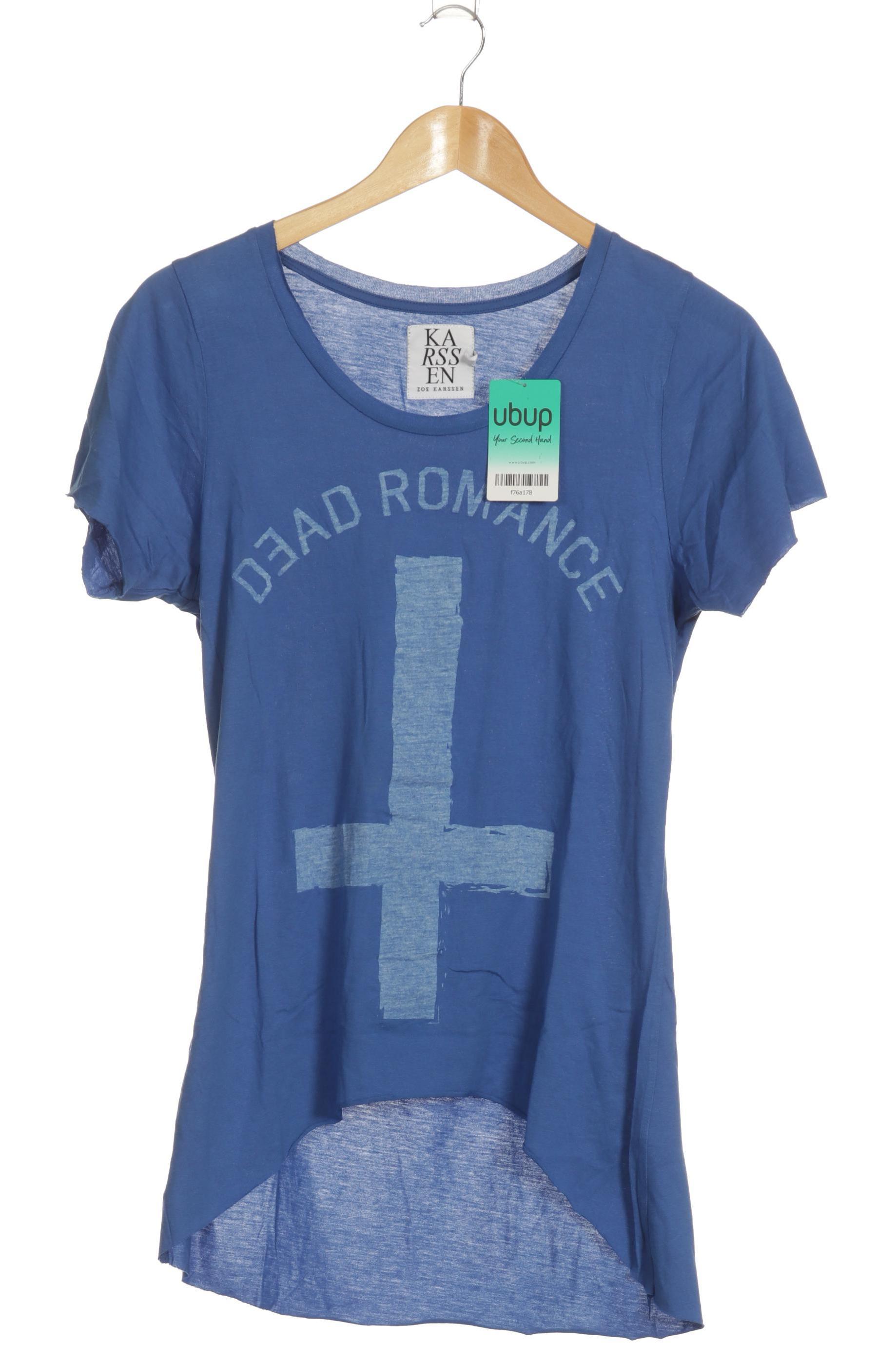 

Zoe Karssen Damen T-Shirt, blau, Gr.