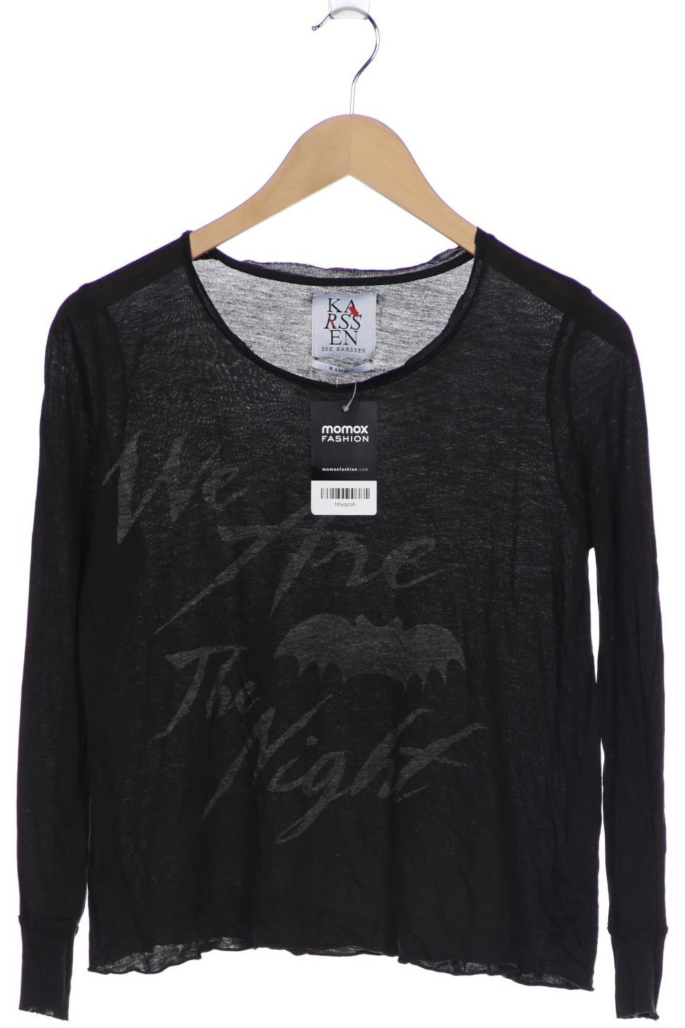 

Zoe Karssen Damen Langarmshirt, grau, Gr. 34