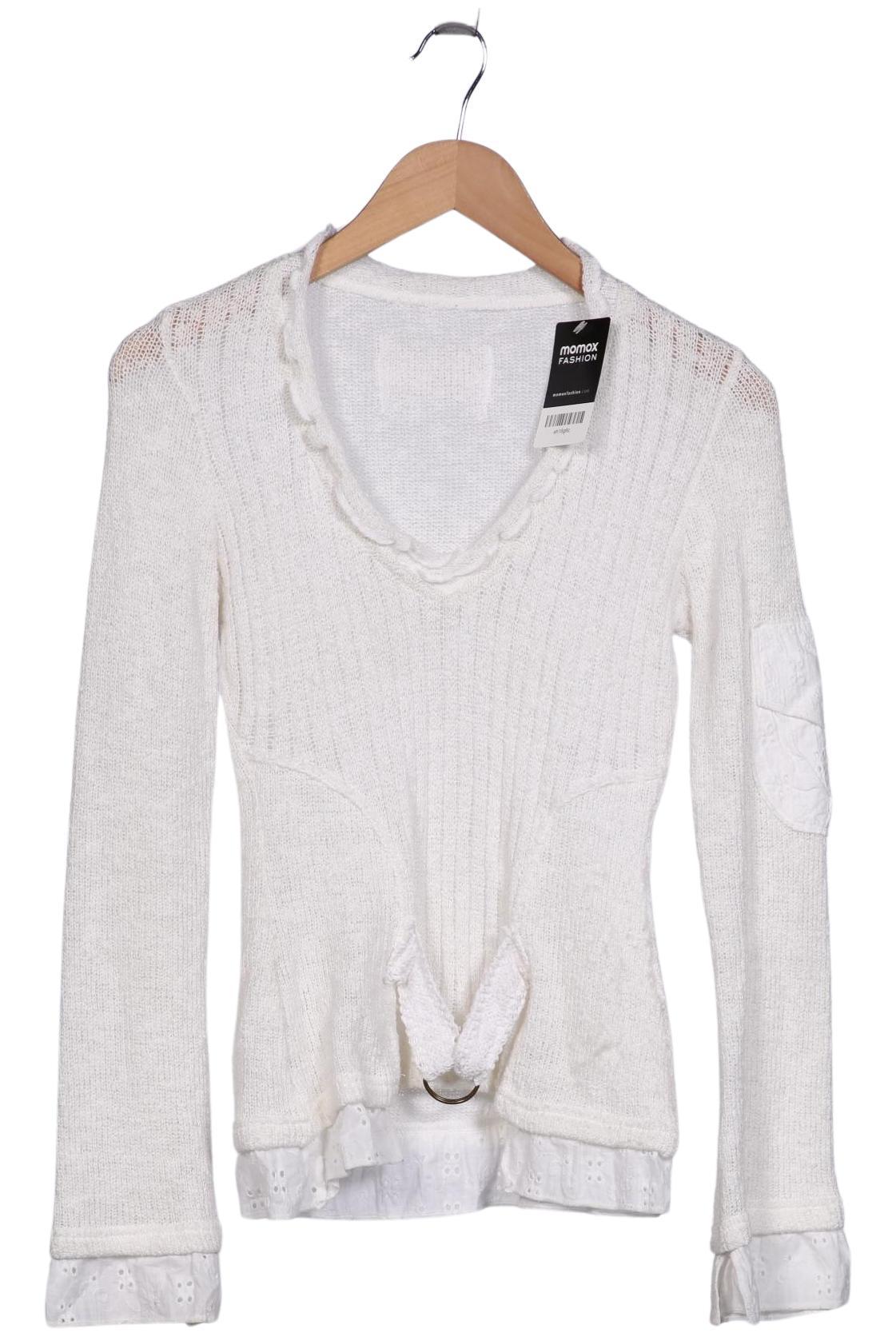 

Zone Bleue Damen Pullover, weiß, Gr. 36
