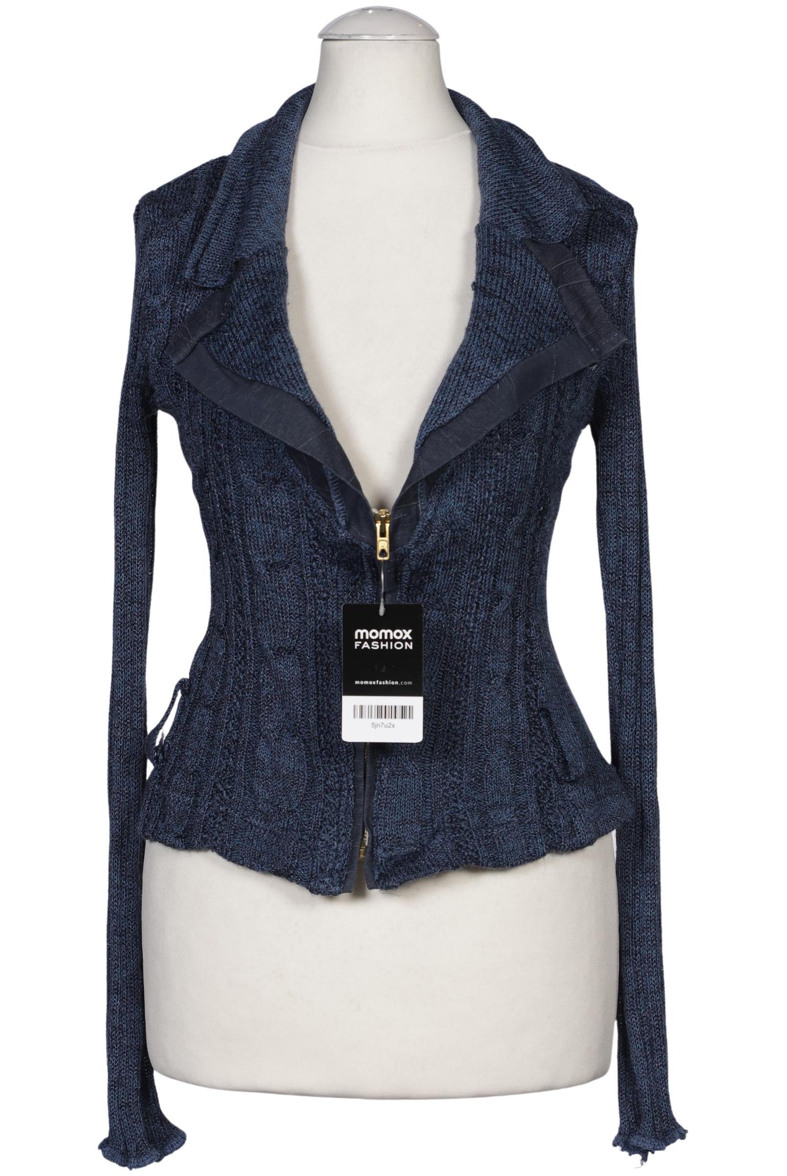 

Zone Bleue Damen Strickjacke, marineblau, Gr. 34