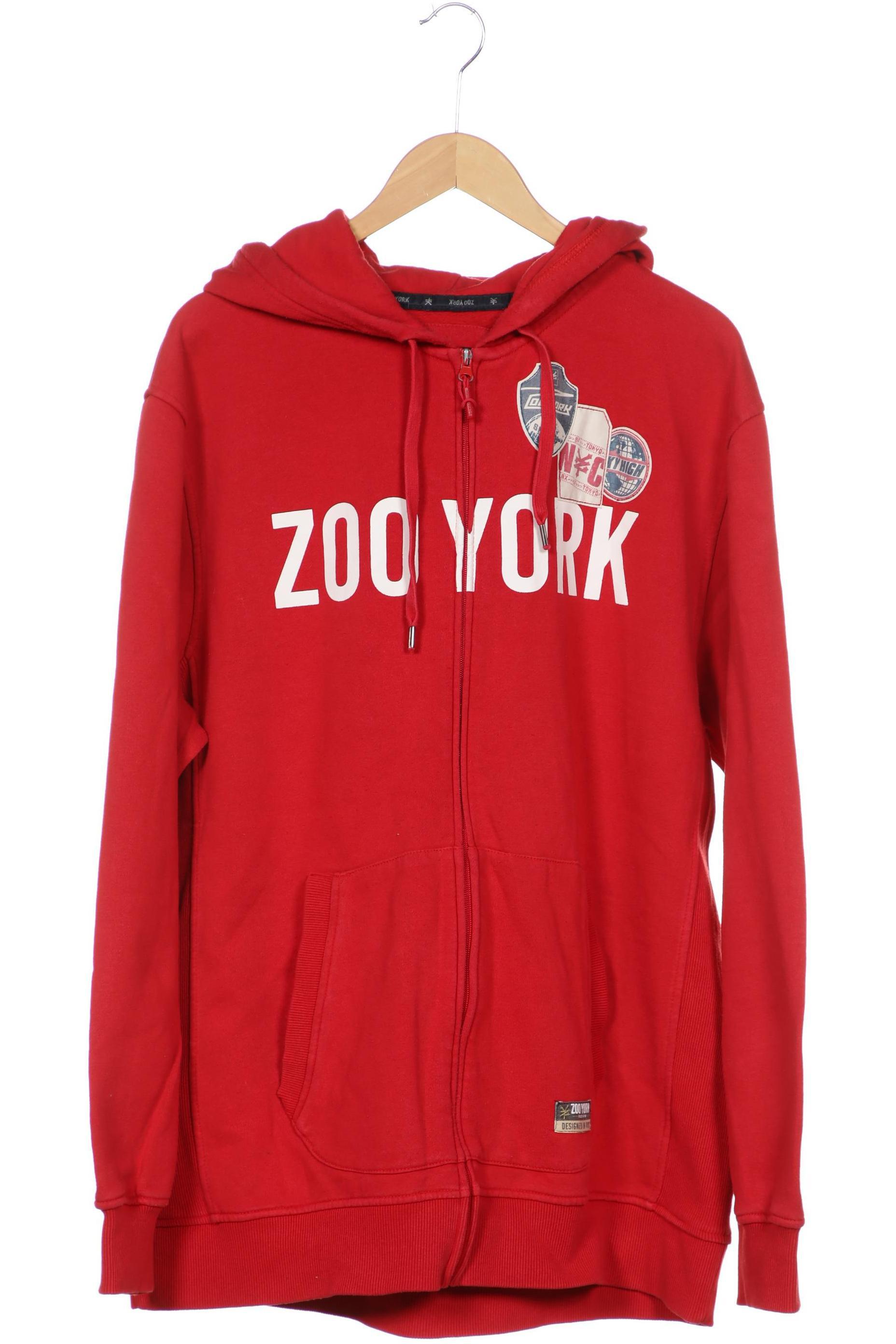 Thumbnail - Zoo York Herren Kapuzenpullover, rot, Gr.