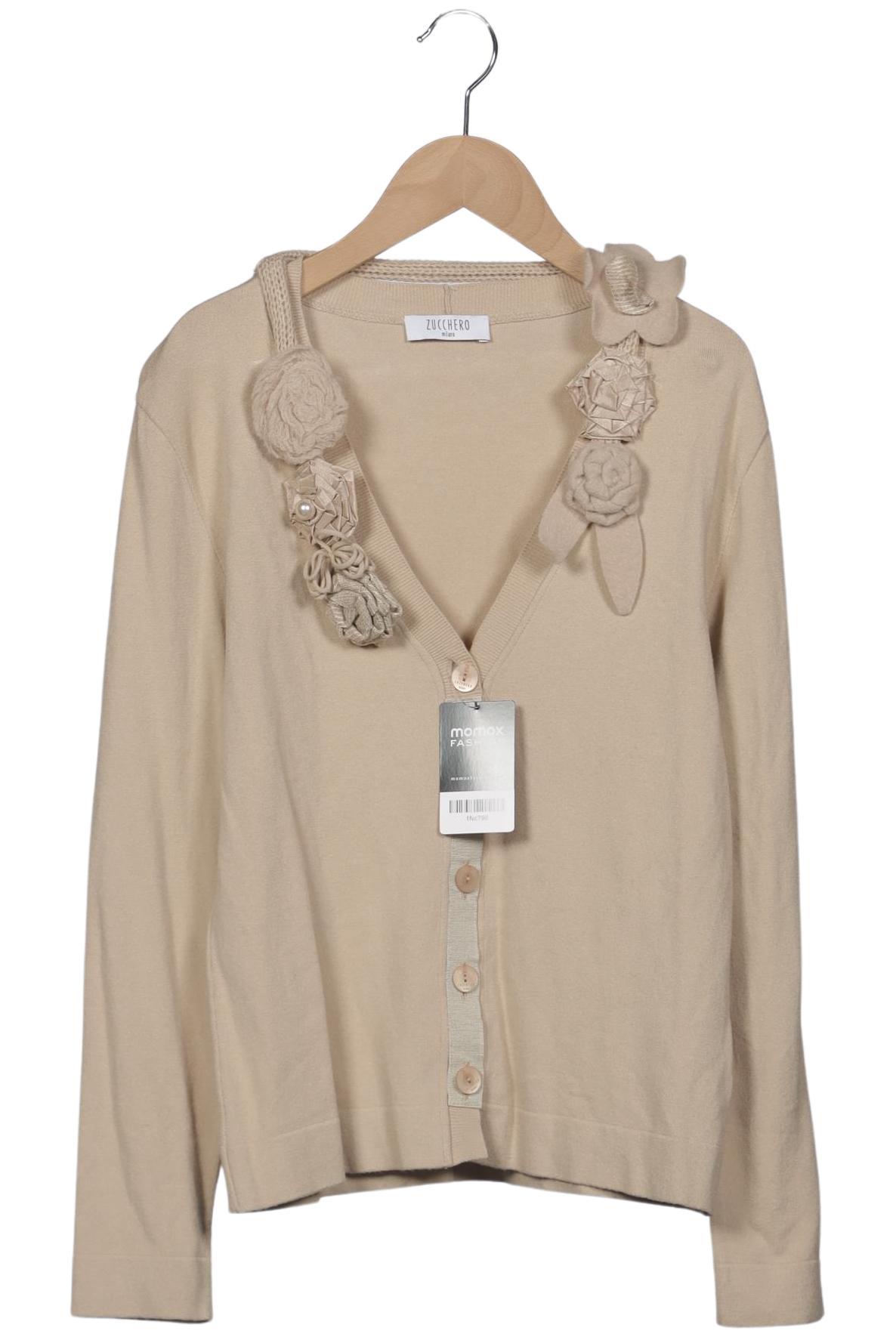 

Zucchero Damen Strickjacke, beige, Gr. 40