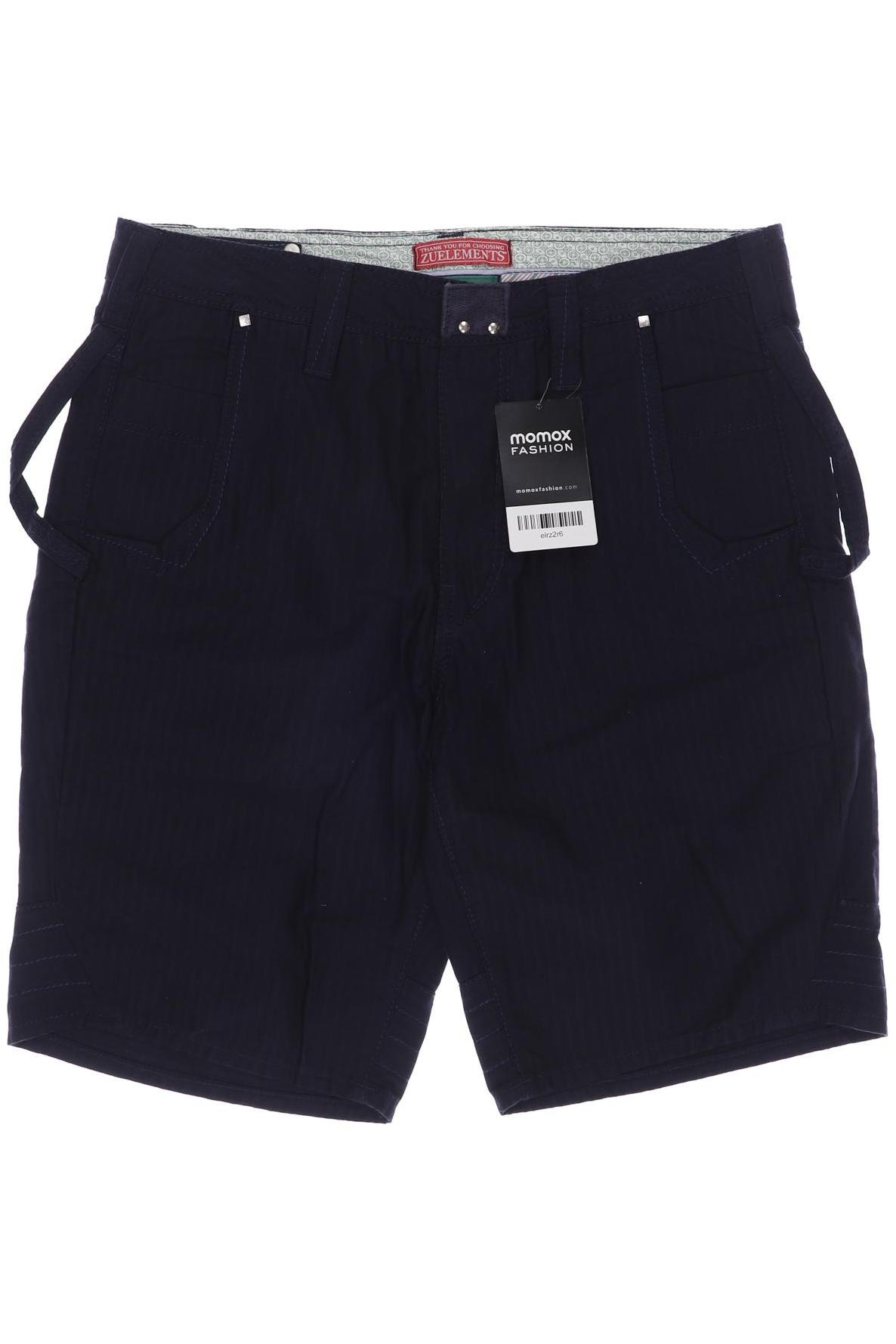 

ZUELEMENTS Damen Shorts, marineblau