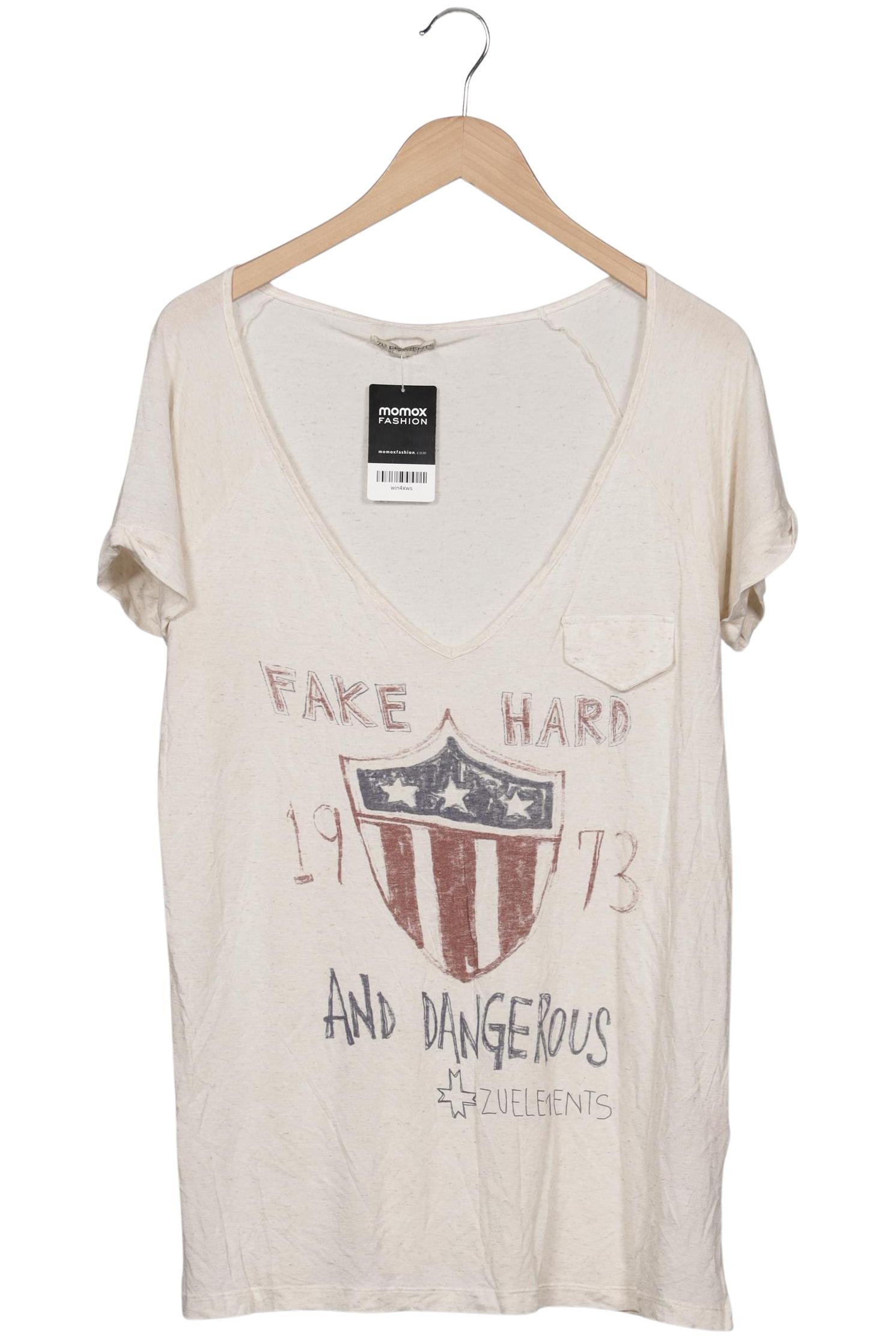 

Zuelements Damen T-Shirt, beige, Gr. 42