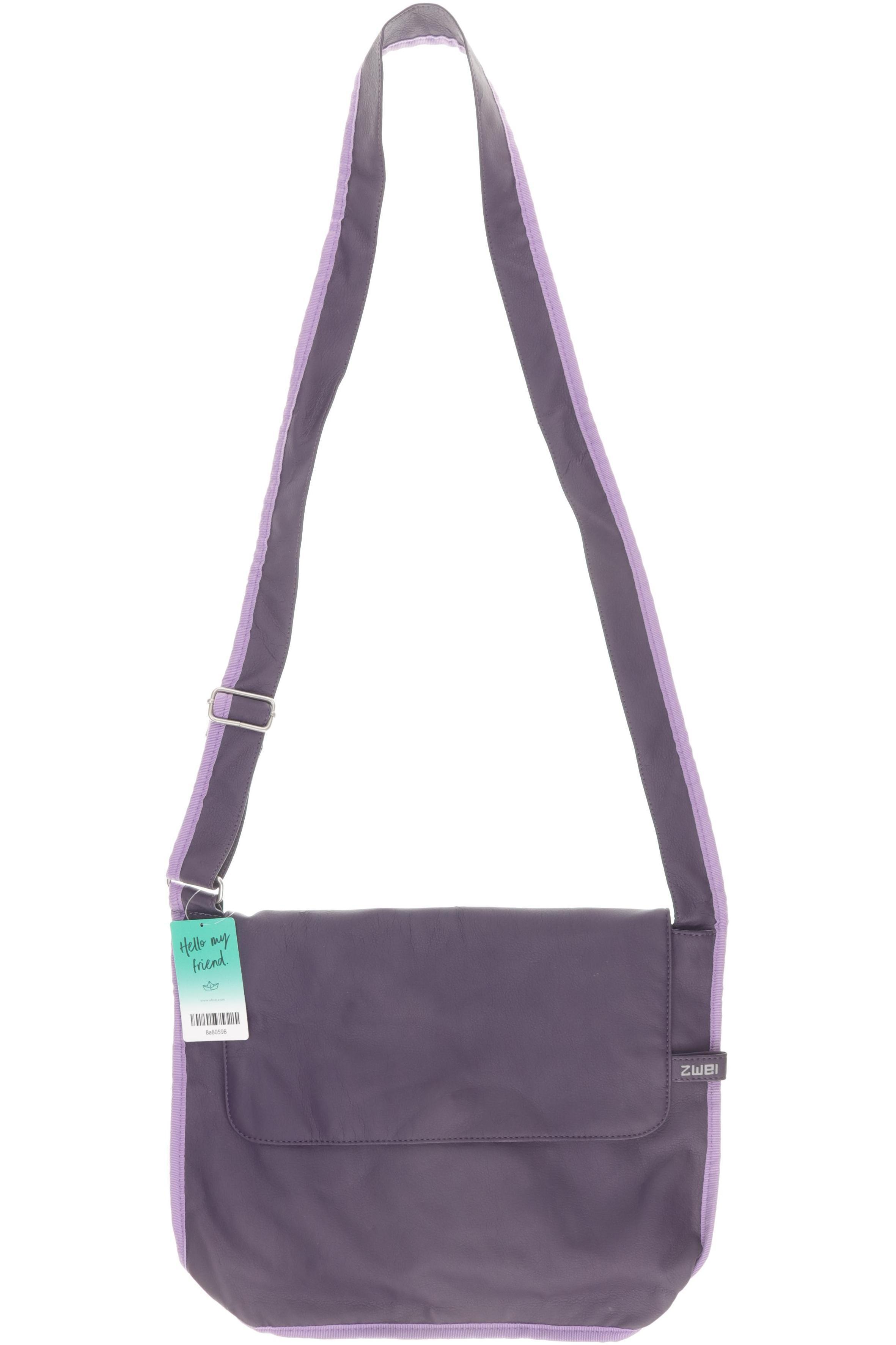 

Zwei Damen Handtasche, lila, Gr.