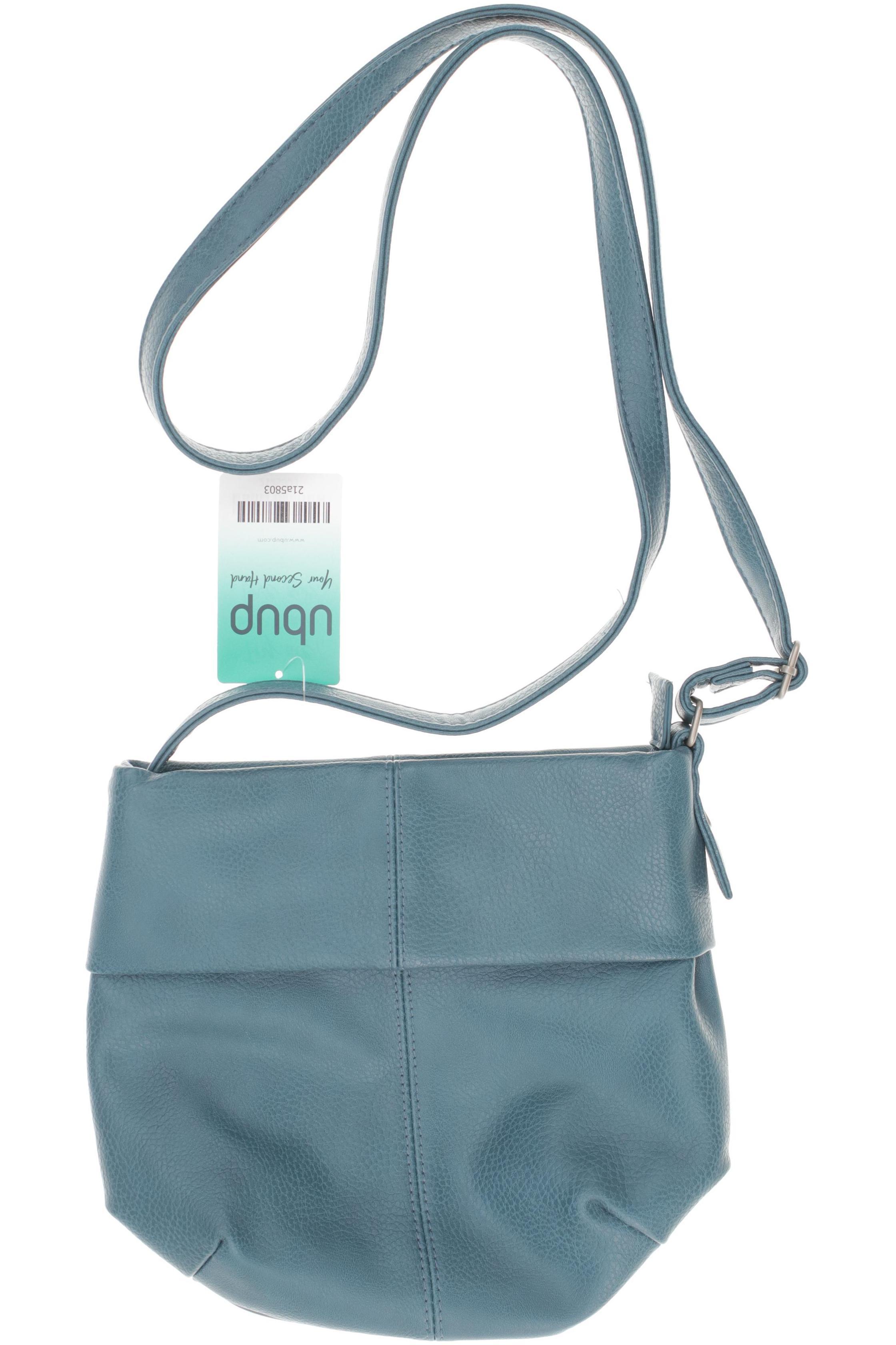 

Zwei Damen Handtasche, blau, Gr.