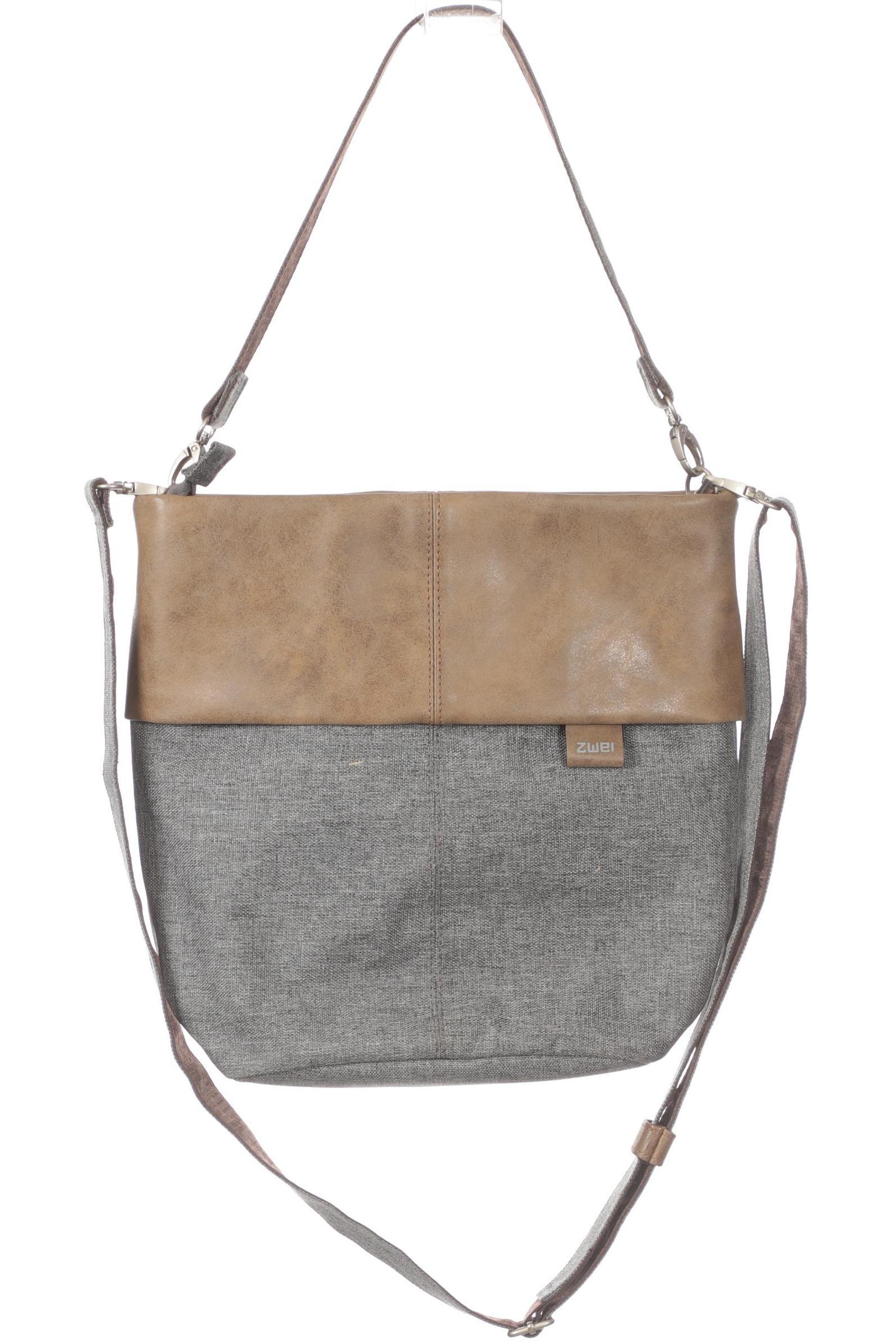 

Zwei Damen Handtasche, grau, Gr.