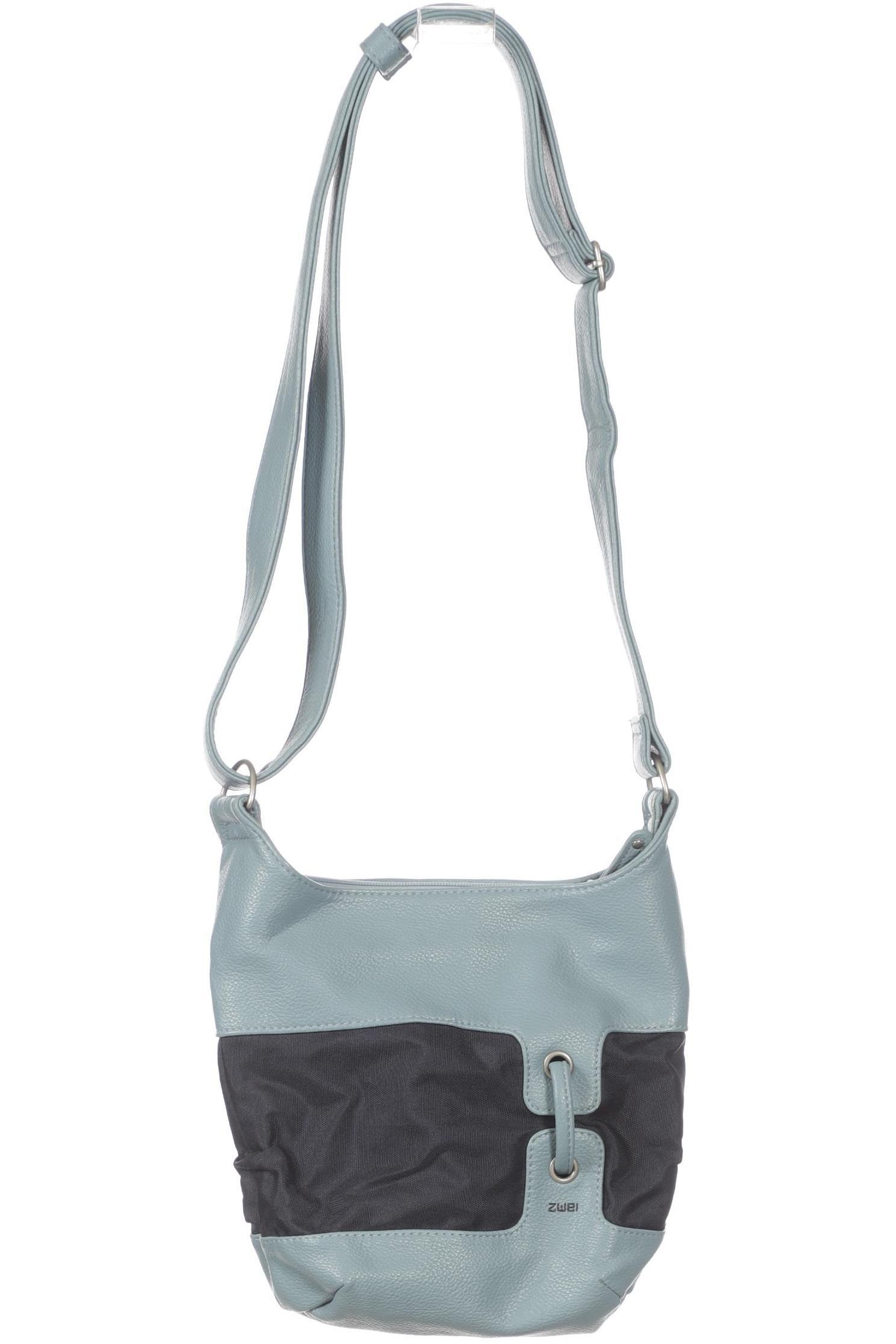 

Zwei Damen Handtasche, blau, Gr.