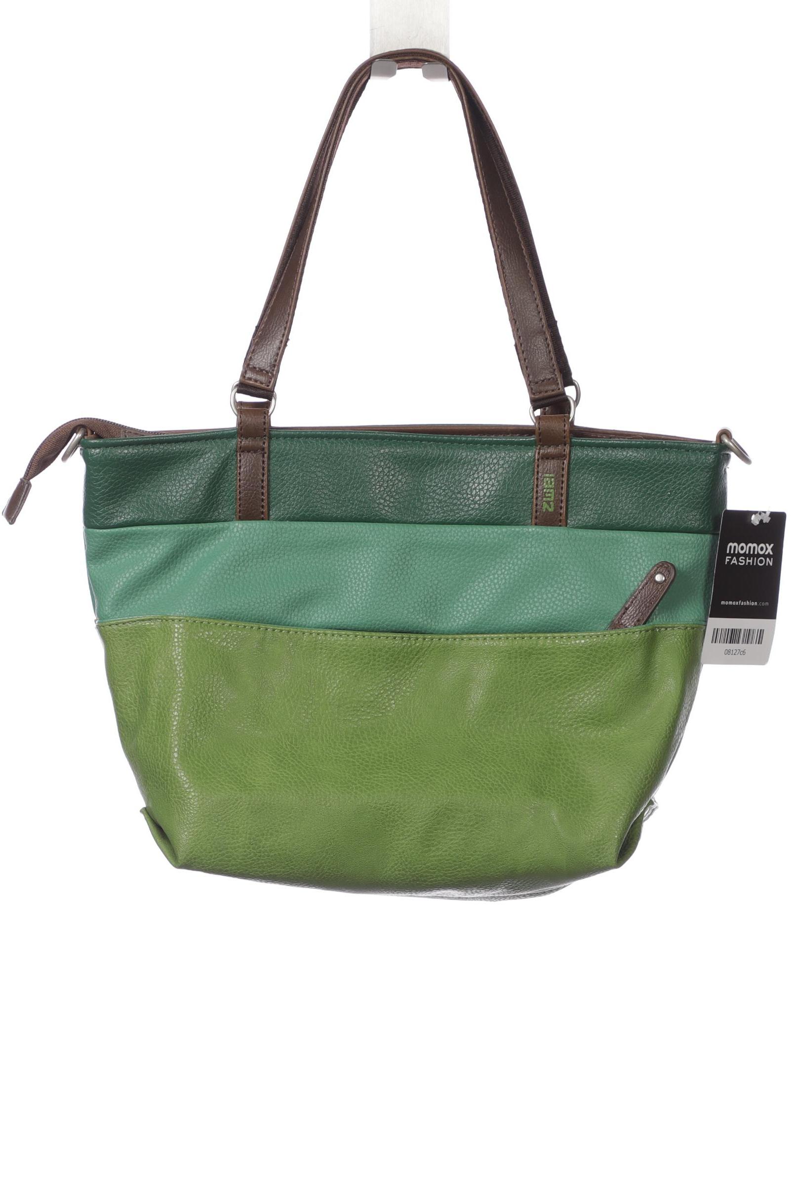 

Zwei Damen Handtasche, grün, Gr.