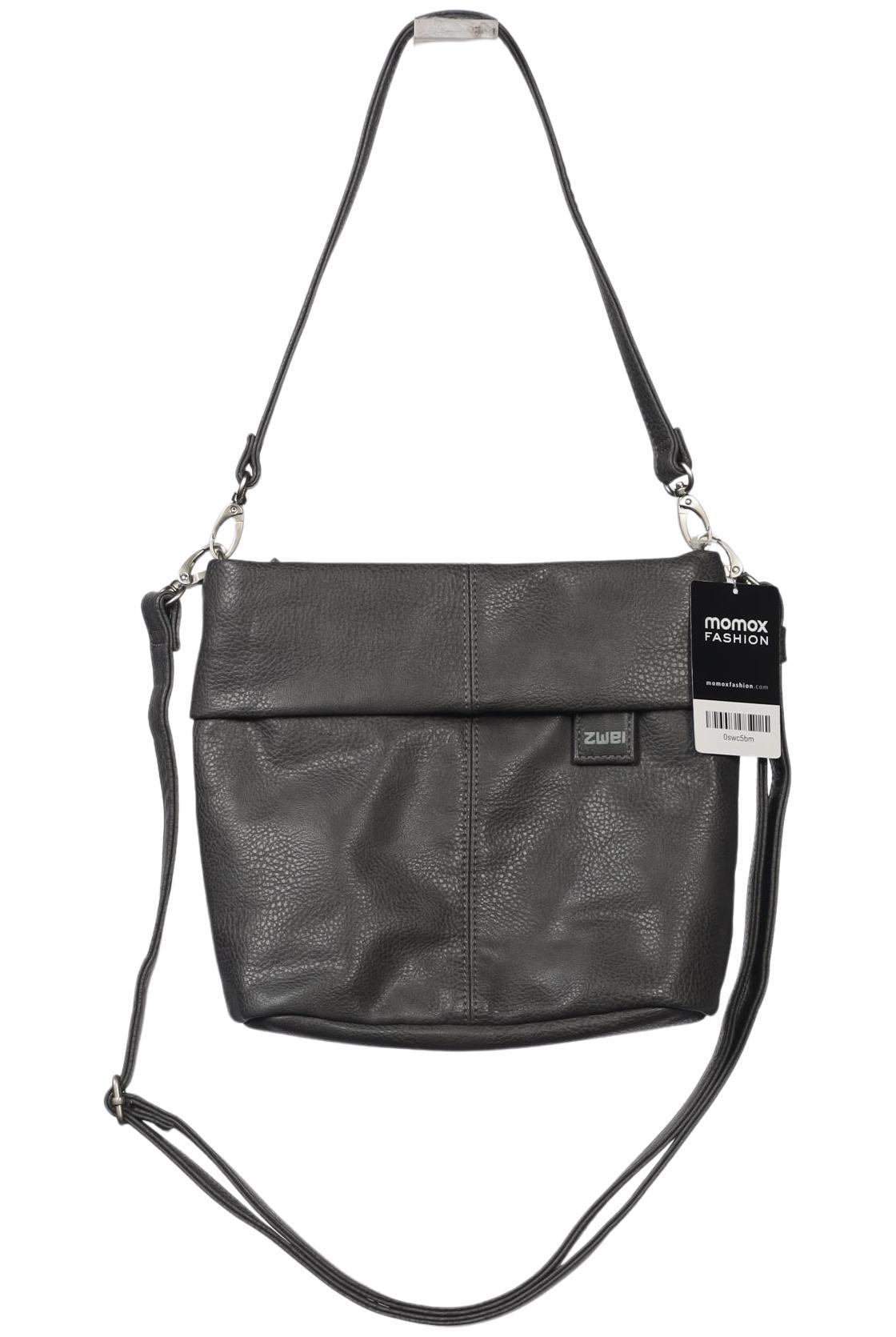 

Zwei Damen Handtasche, grau, Gr.