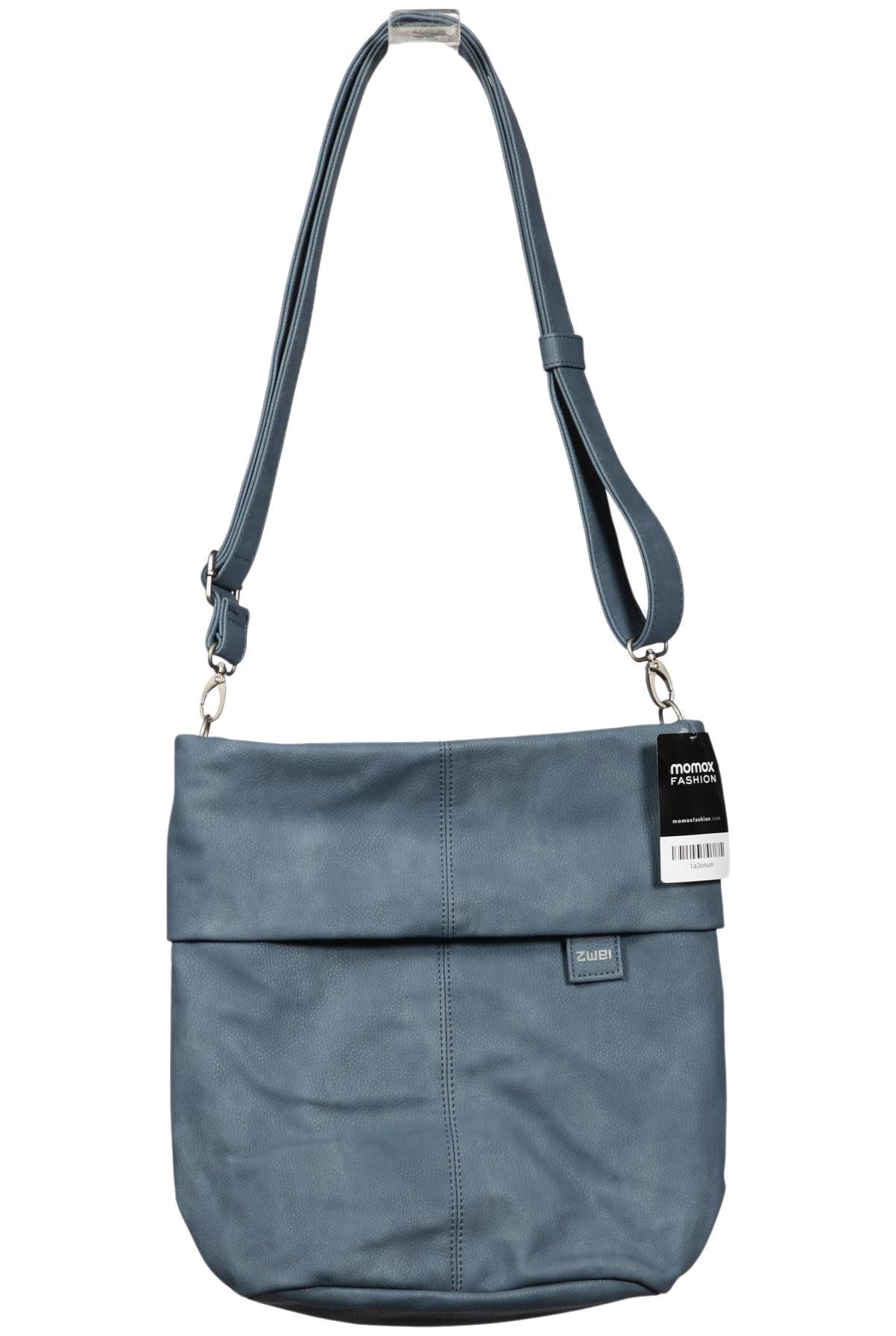 

Zwei Damen Handtasche, blau, Gr.