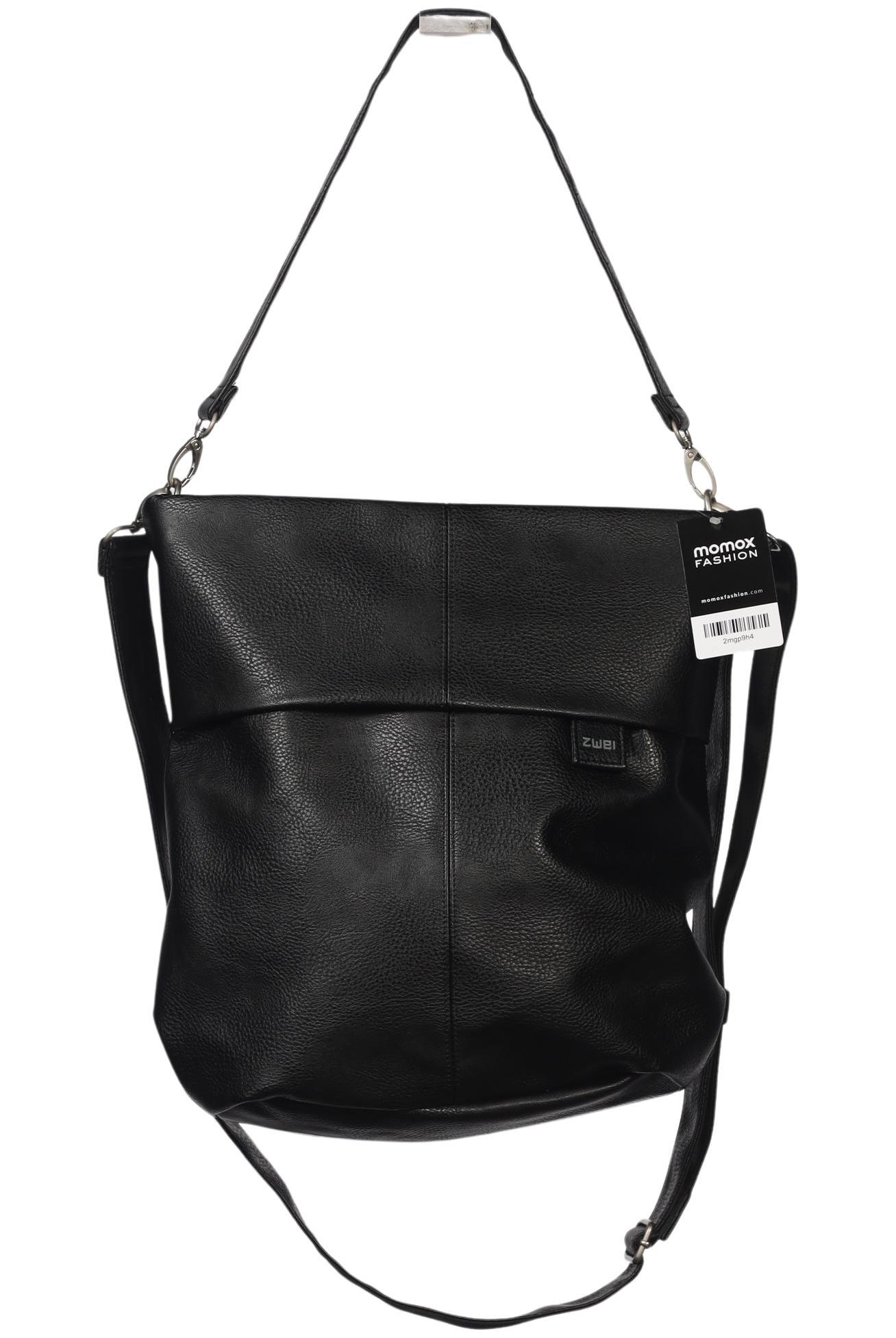 

Zwei Damen Handtasche, schwarz, Gr.