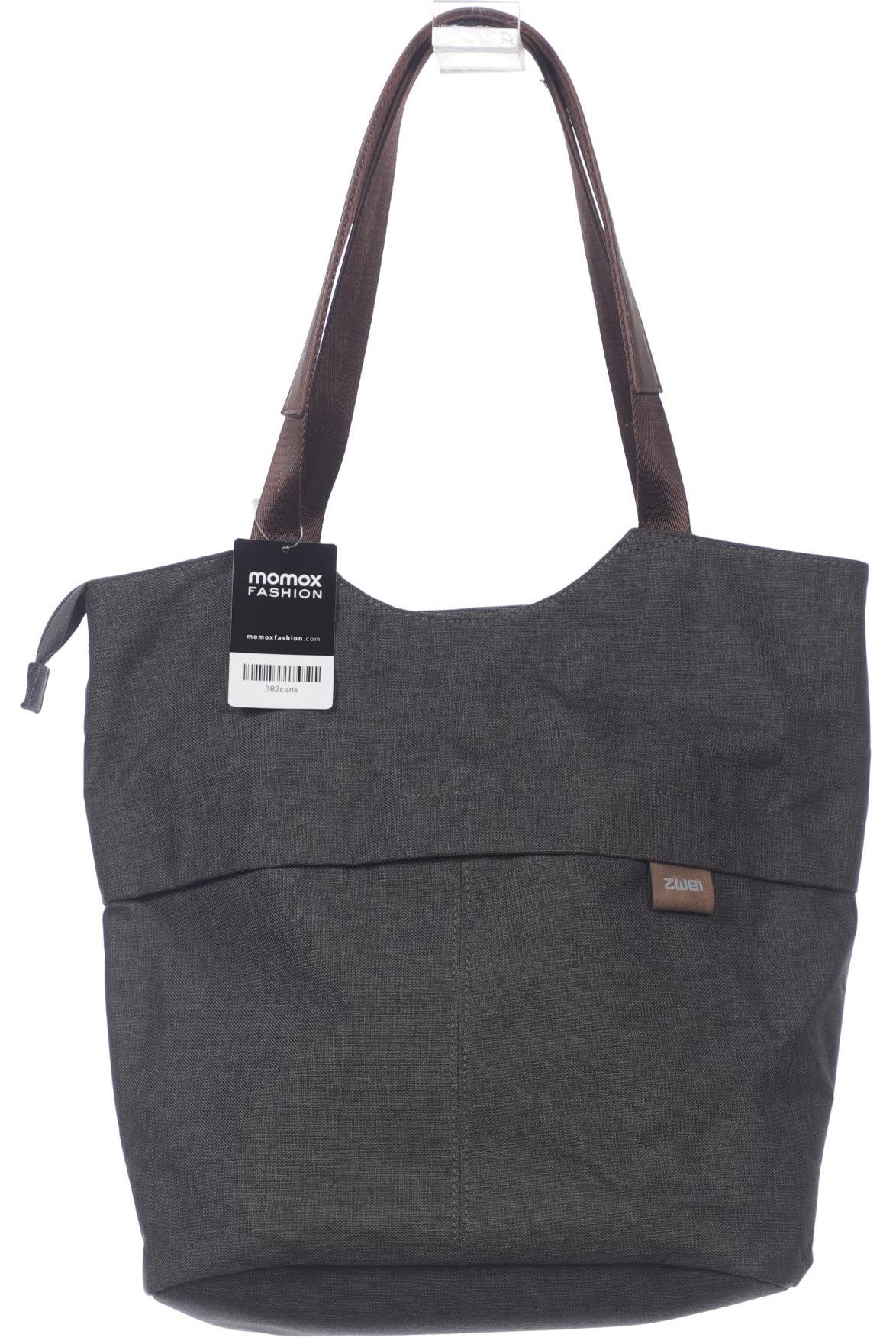 

Zwei Damen Handtasche, grau, Gr.