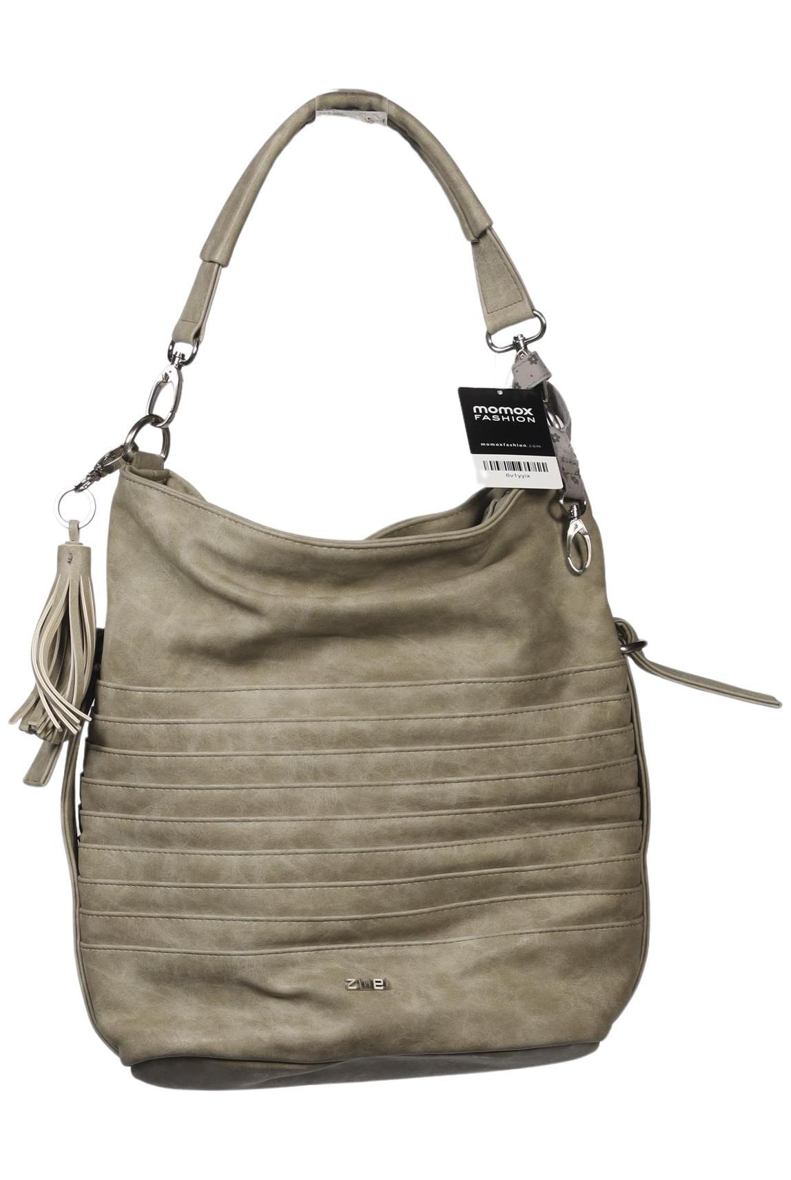 

Zwei Damen Handtasche, beige, Gr.