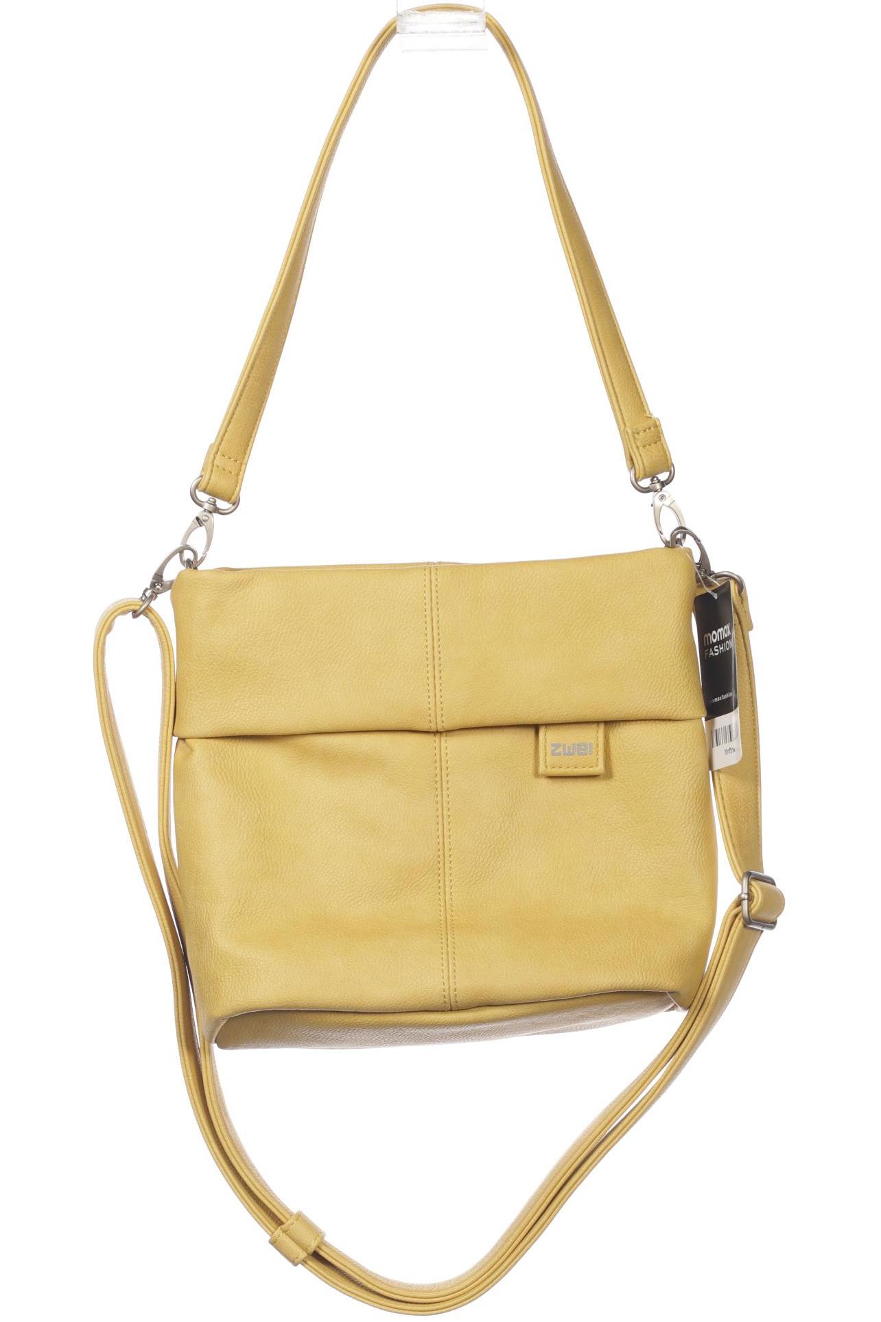 

Zwei Damen Handtasche, gelb, Gr.