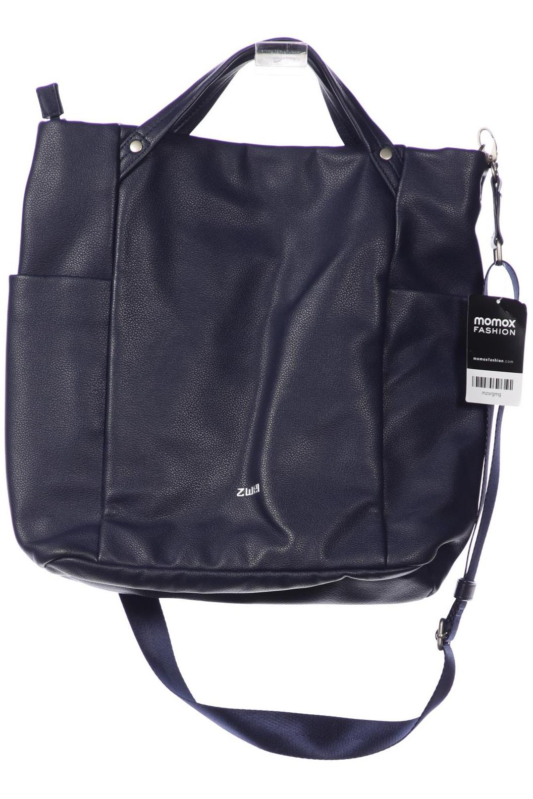 

Zwei Damen Handtasche, marineblau, Gr.