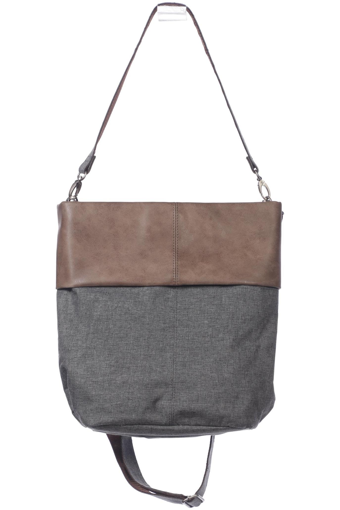 

Zwei Damen Handtasche, grau, Gr.