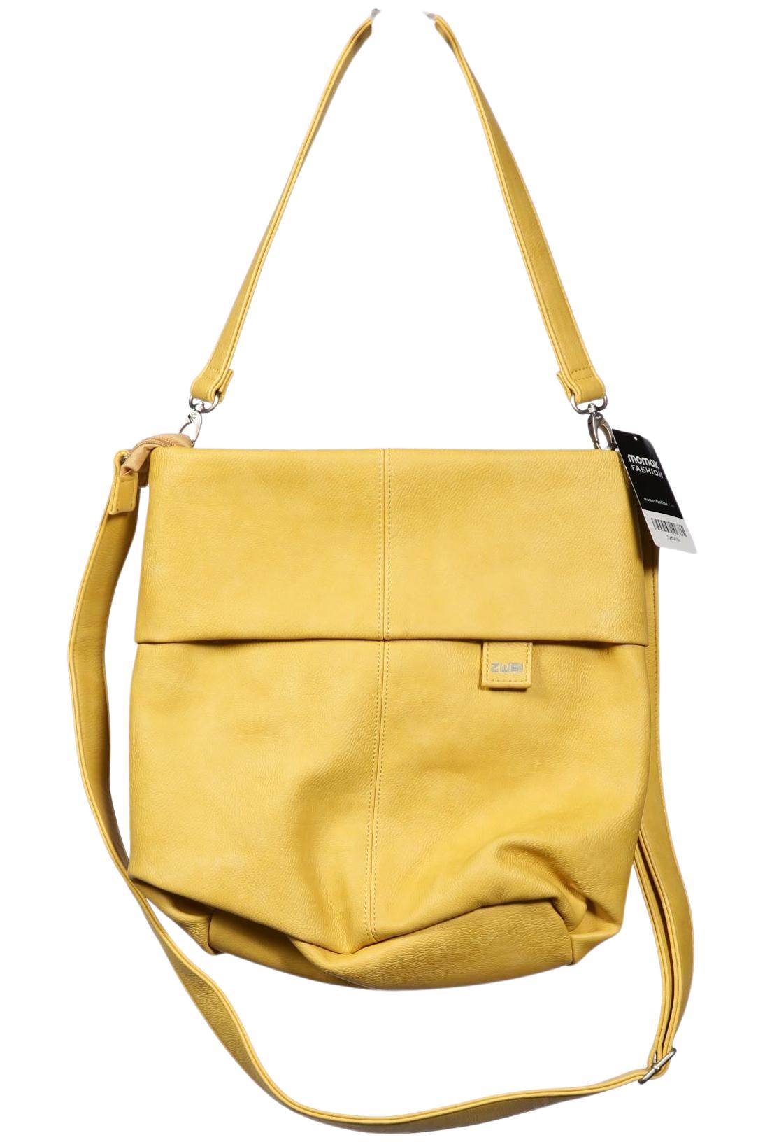 

Zwei Damen Handtasche, gelb, Gr.