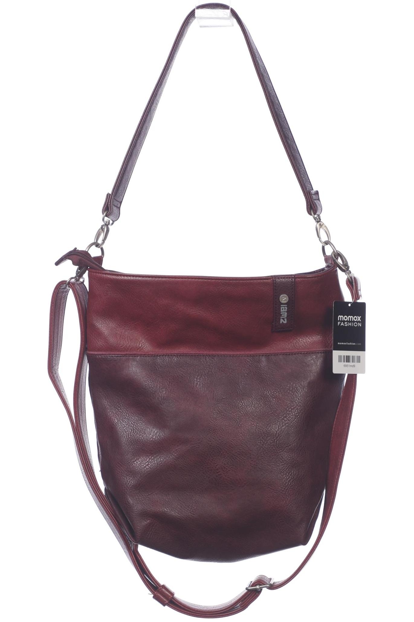

Zwei Damen Handtasche, bordeaux, Gr.