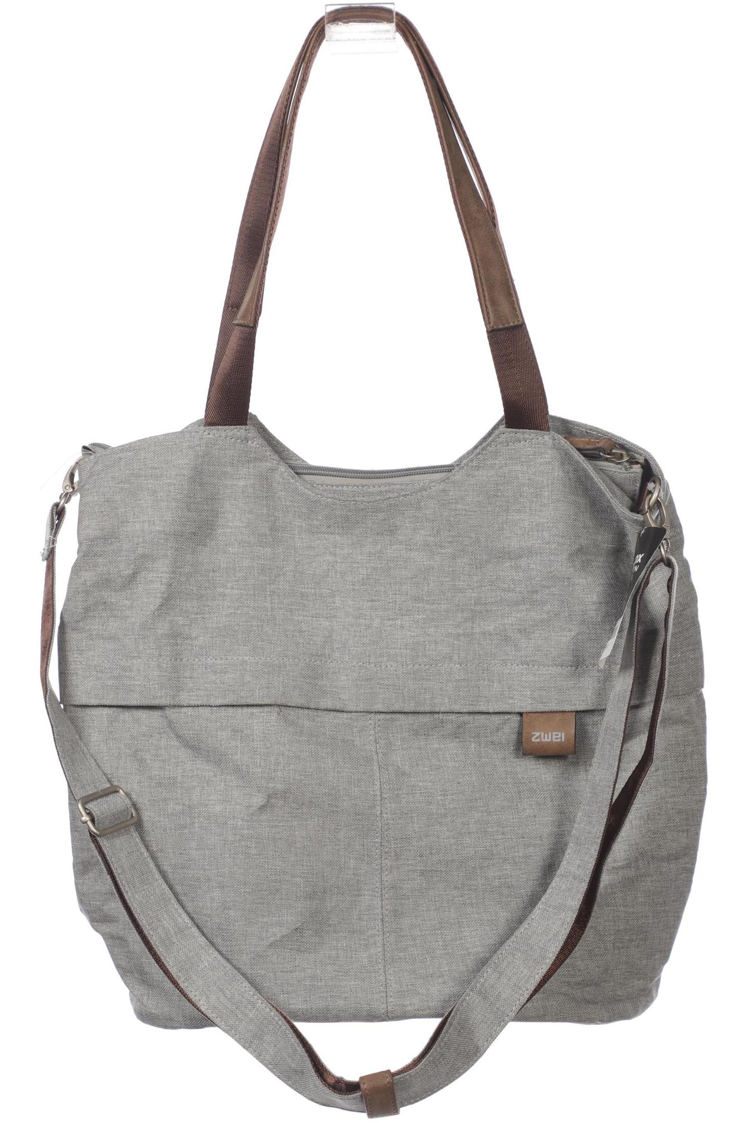 

Zwei Damen Handtasche, grau, Gr.