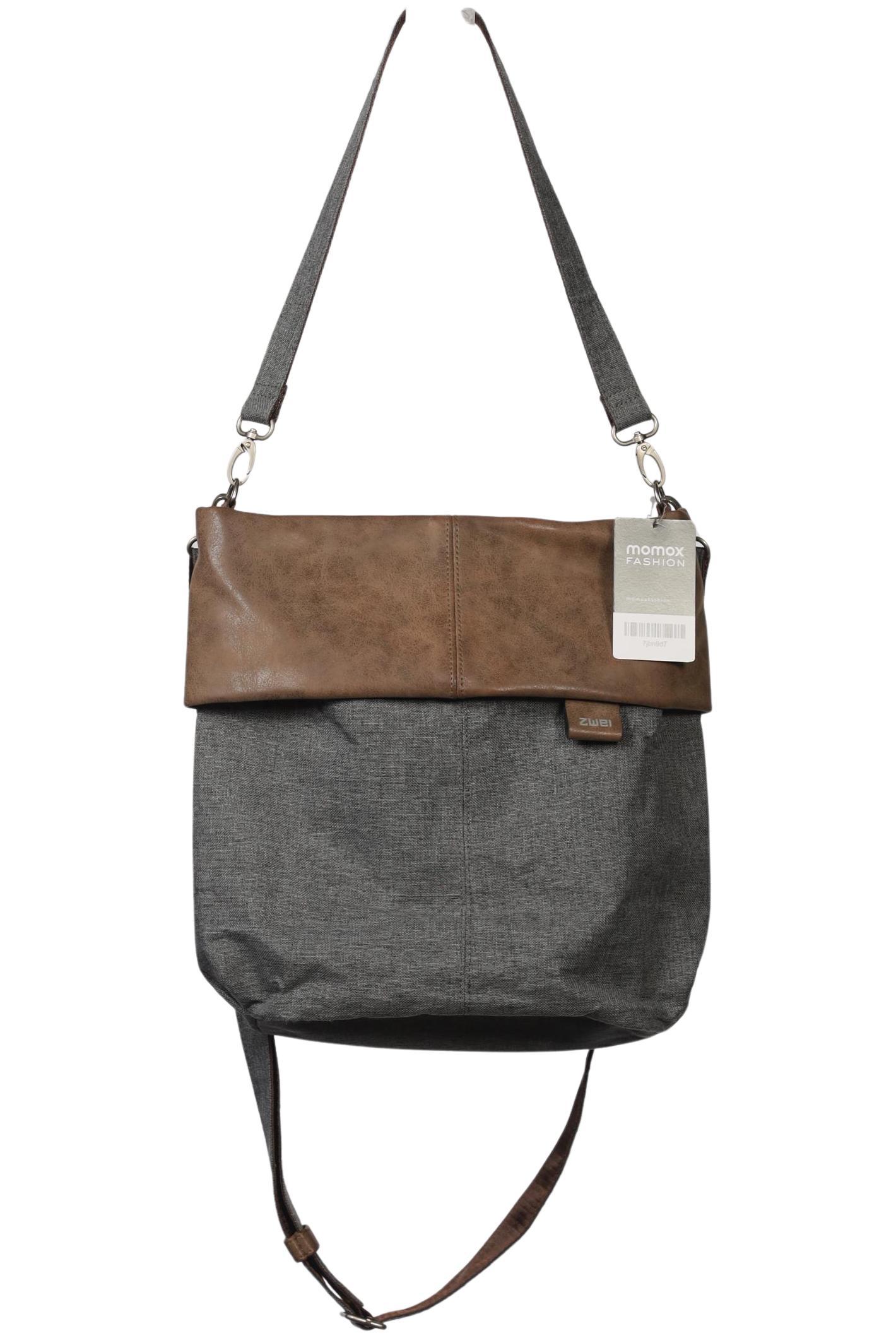 

Zwei Damen Handtasche, grau, Gr.