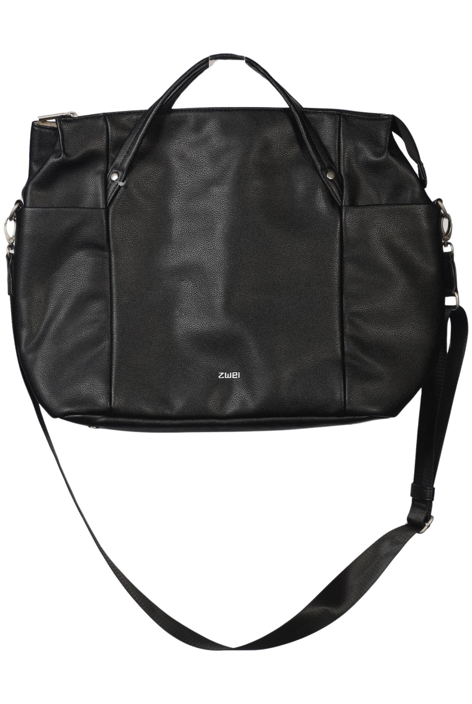 

Zwei Damen Handtasche, schwarz, Gr.