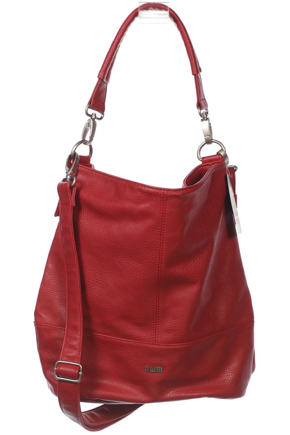 

Zwei Damen Handtasche, rot, Gr.