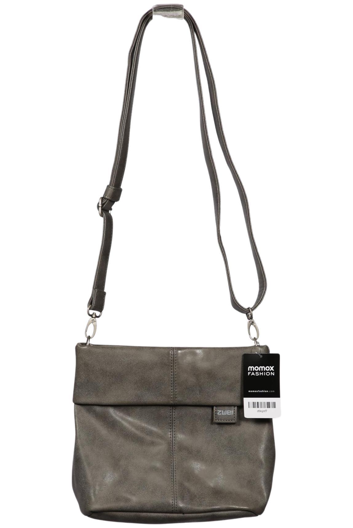 

Zwei Damen Handtasche, grau, Gr.