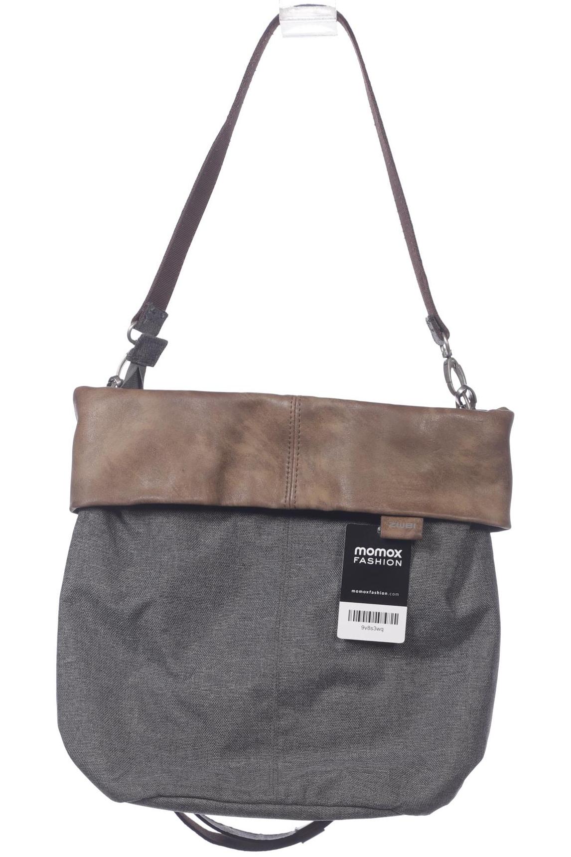

Zwei Damen Handtasche, grau, Gr.