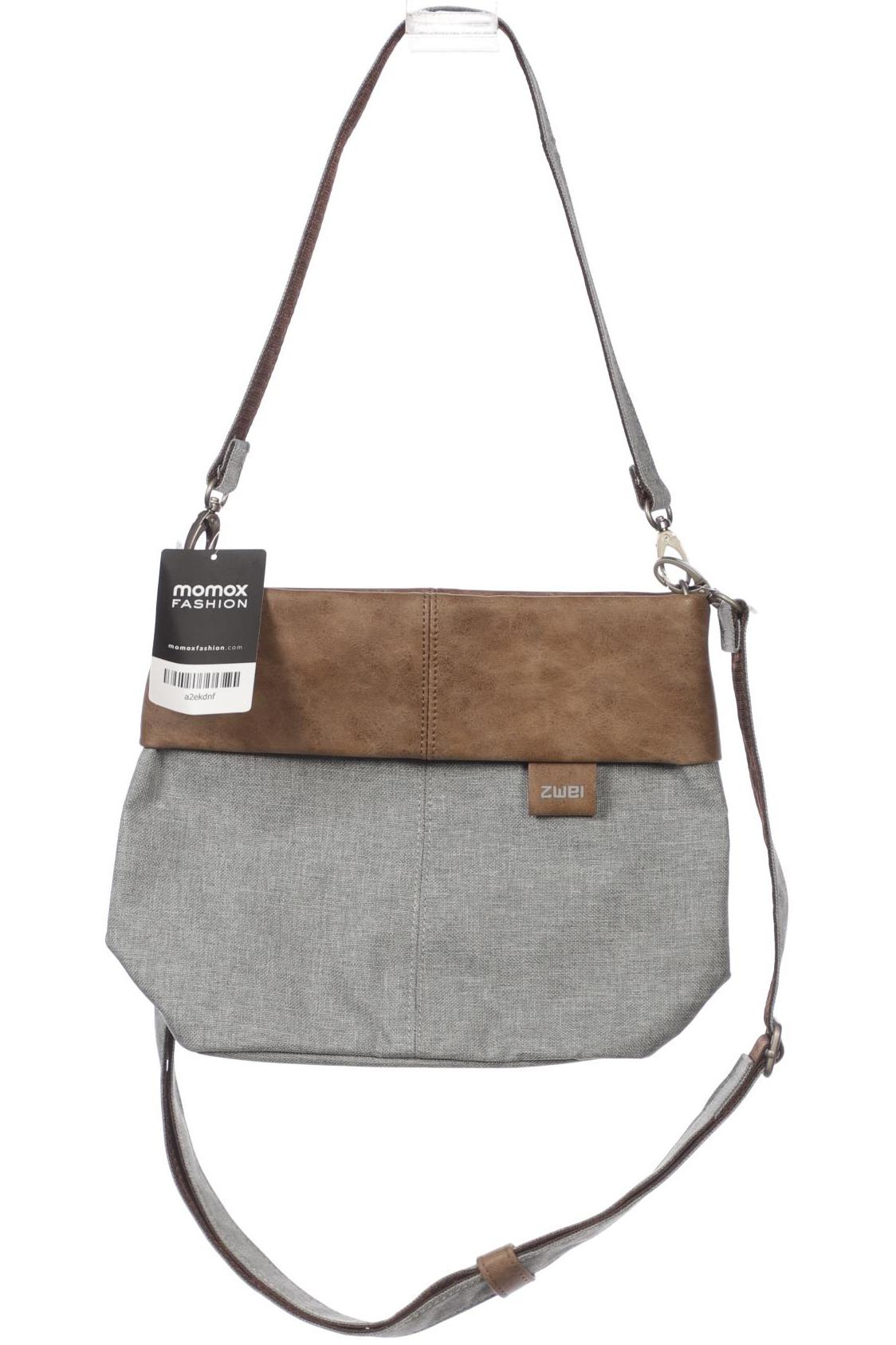 

Zwei Damen Handtasche, grau, Gr.